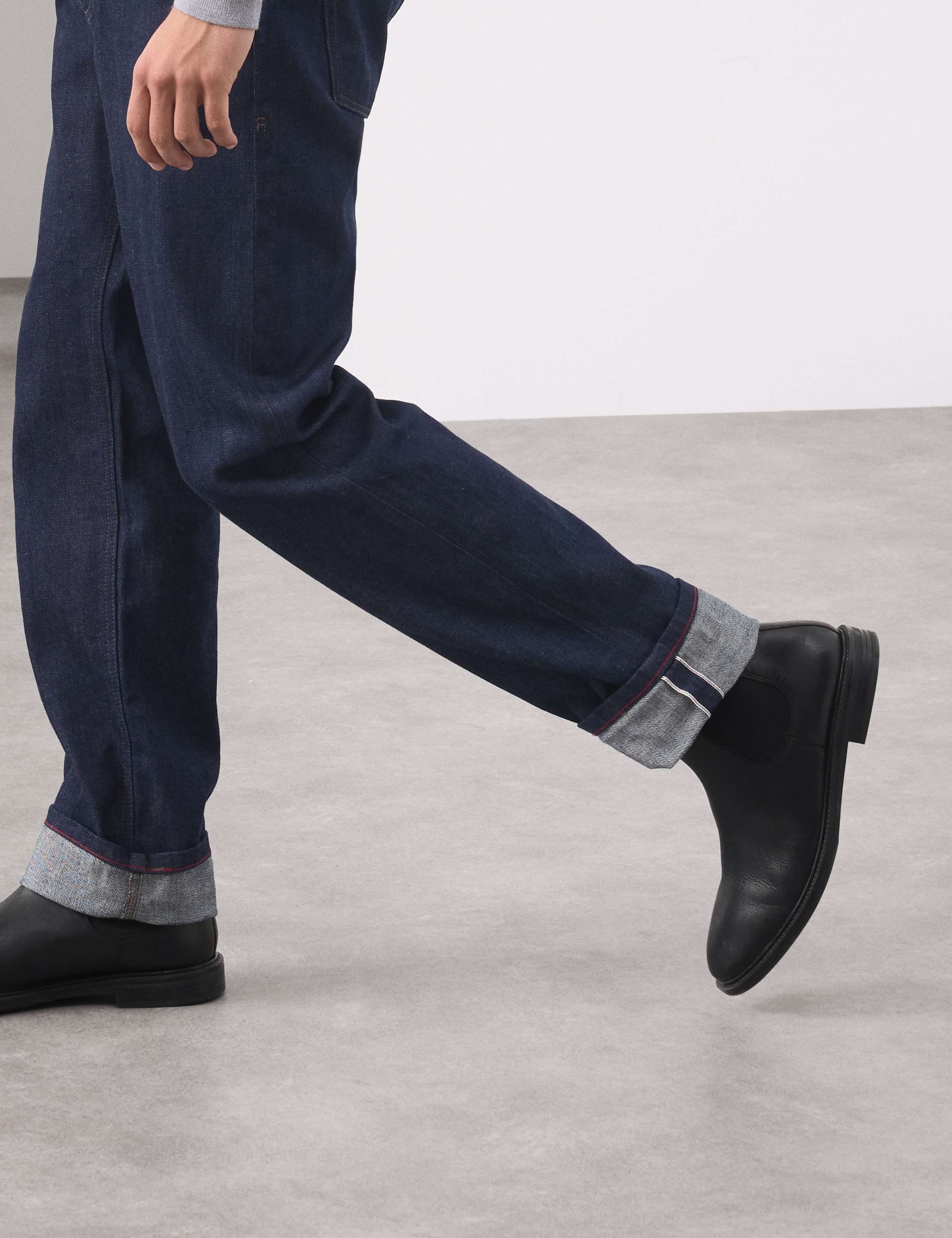 Straight Fit Japanese Rigid Selvedge Jeans 6 of 7