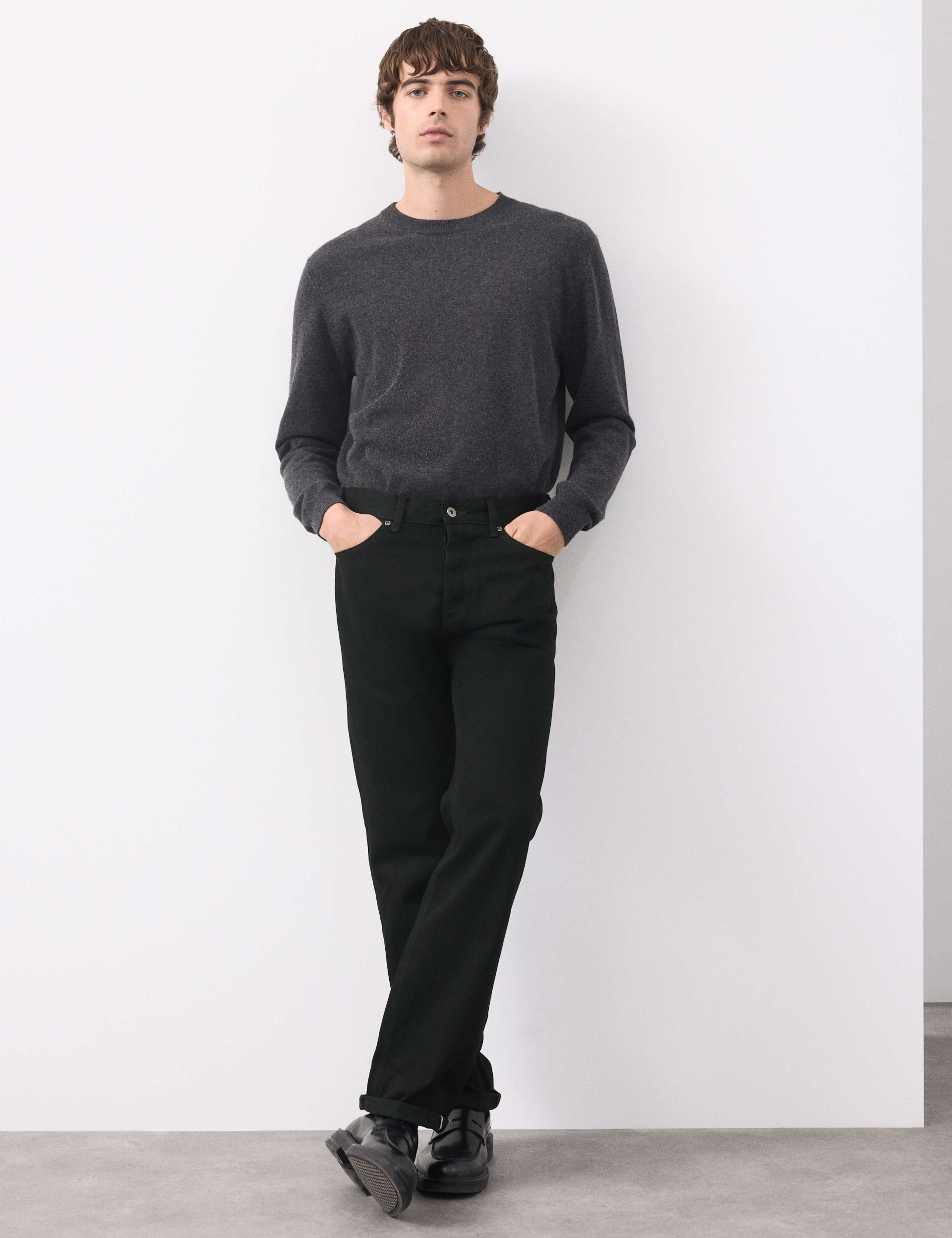 Straight Fit Pure Cotton Selvedge Jeans 6 of 6