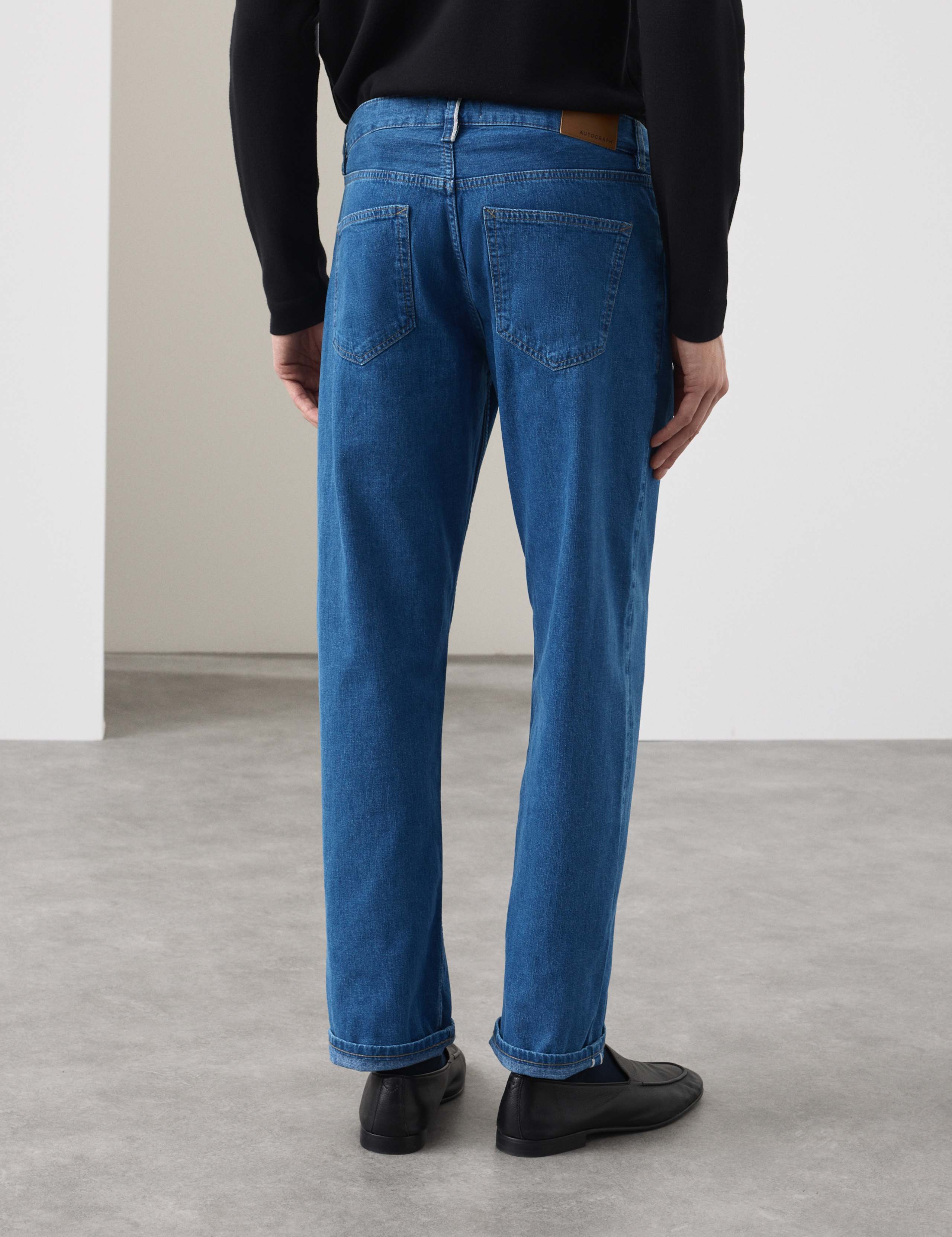 Straight Fit Lightweight Selvedge Jeans 5 of 7