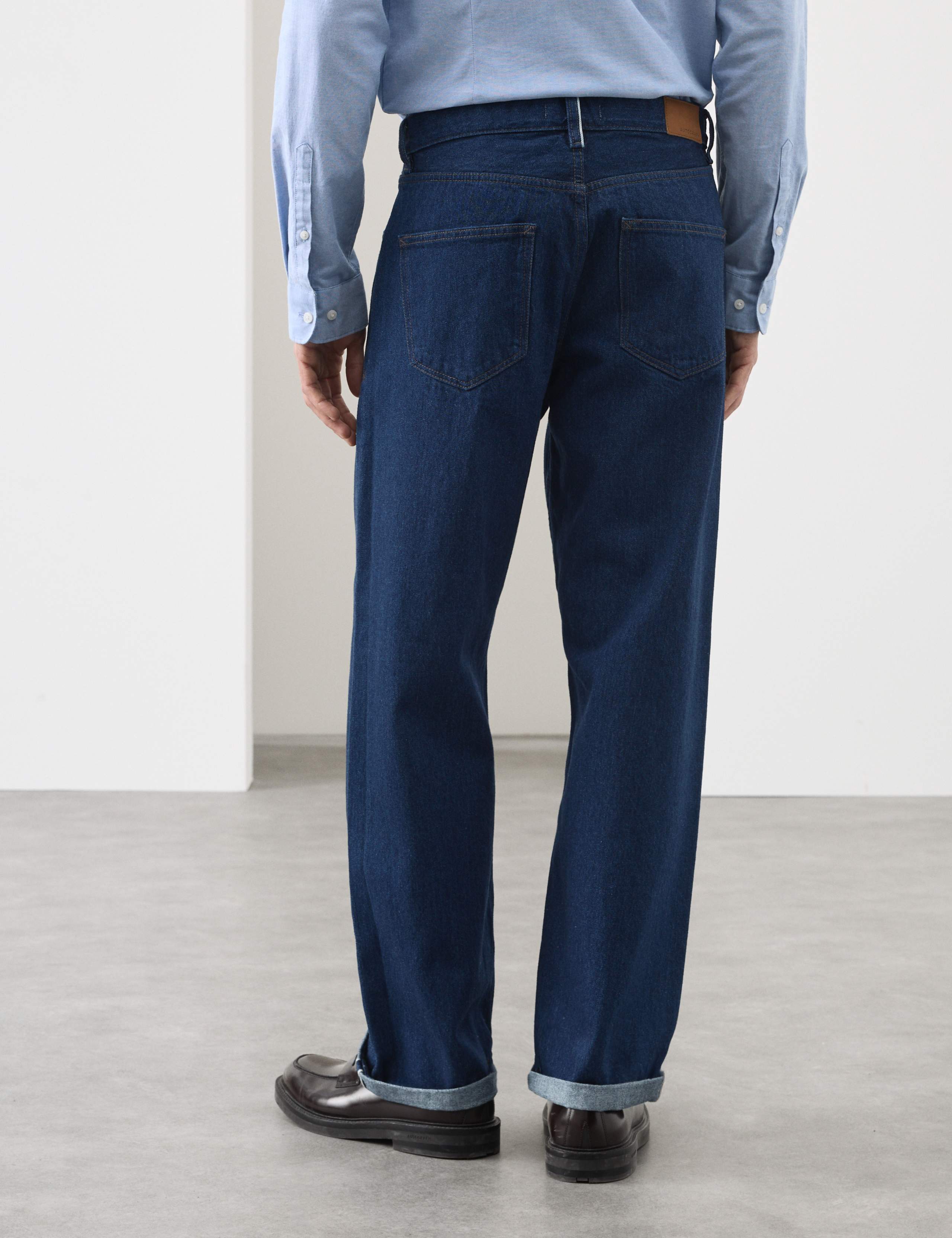 Loose Fit Rigid Pure Cotton Selvedge Jeans 5 of 7