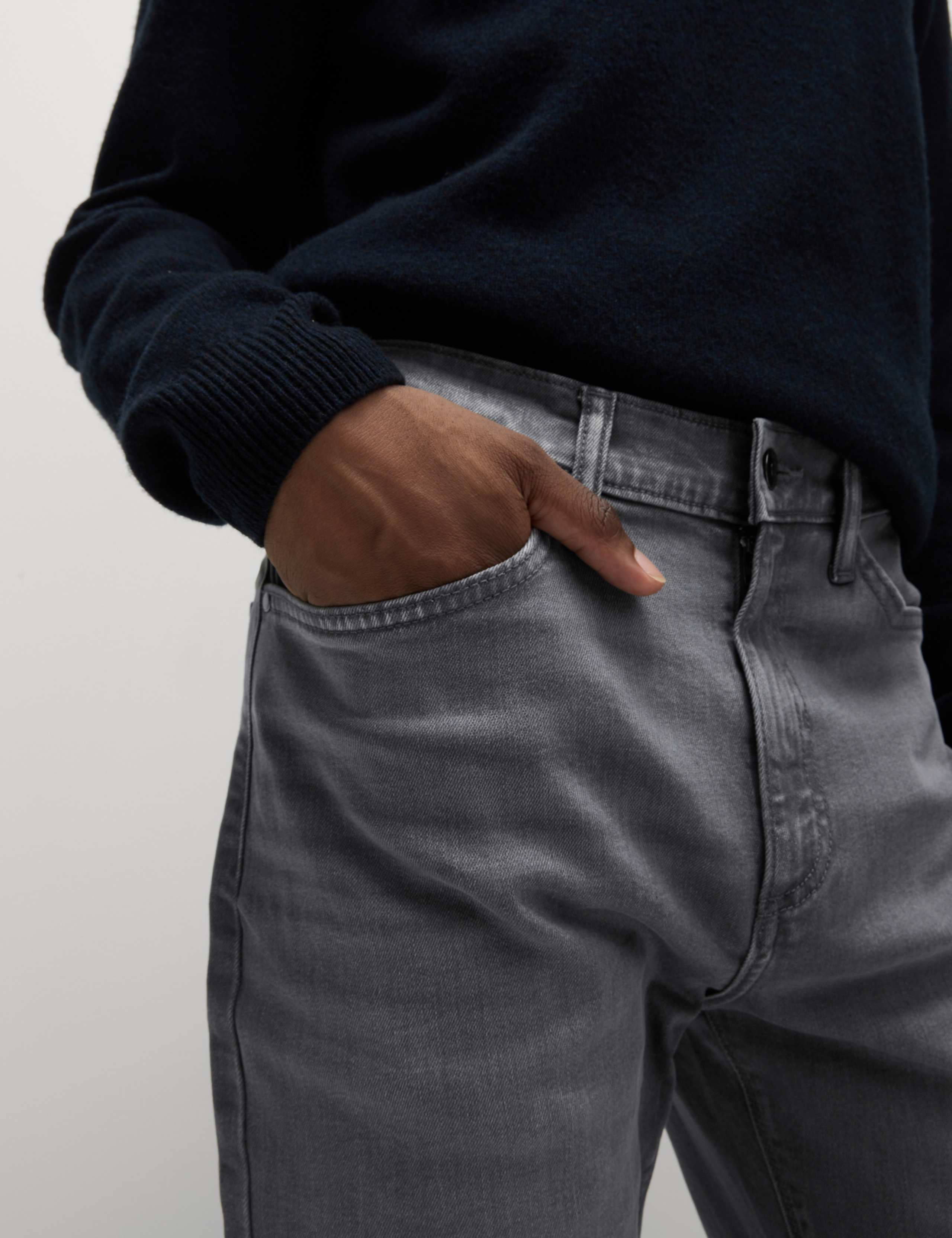 Straight Fit Stretch Jeans 3 of 6
