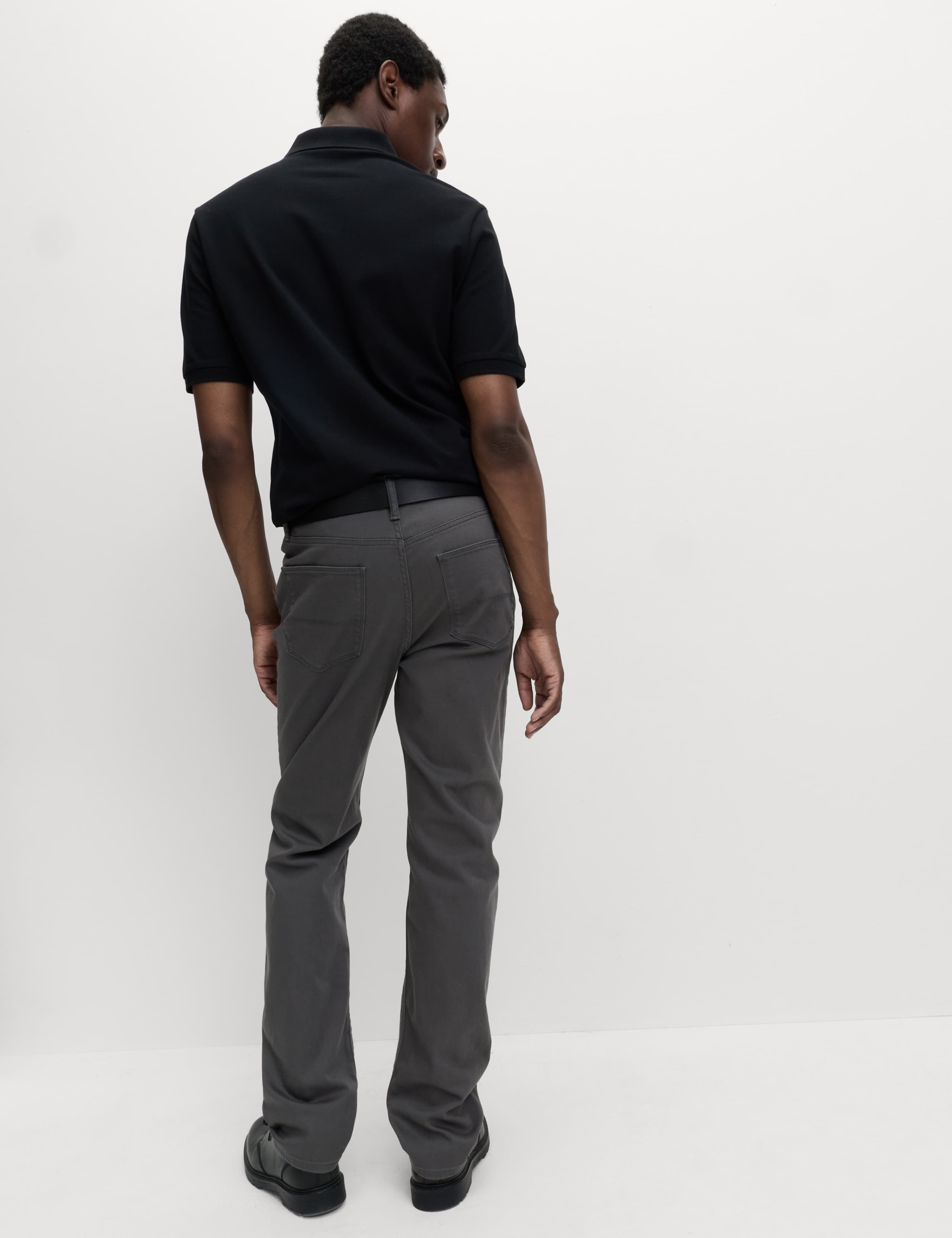 Straight Fit Stretch Jeans 3 of 5