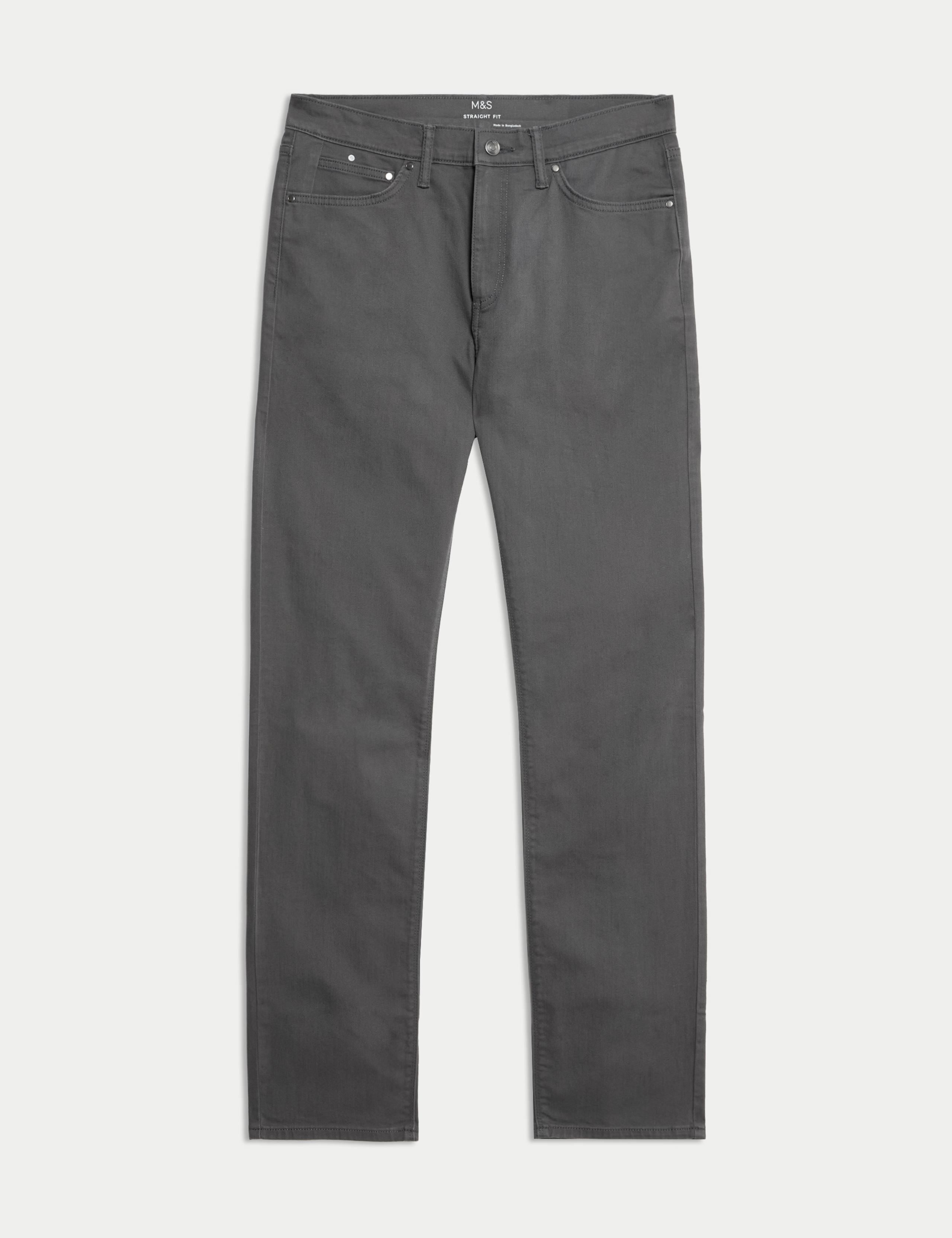 Straight Fit Stretch Jeans 2 of 5