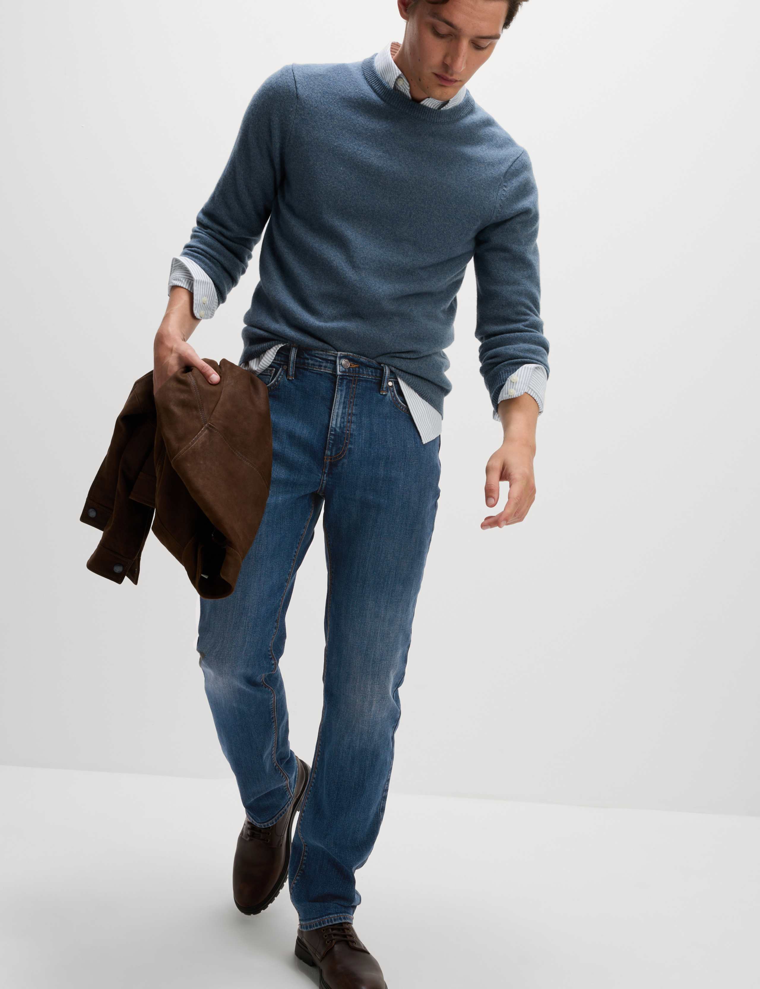 Straight Fit Stretch Jeans 1 of 5