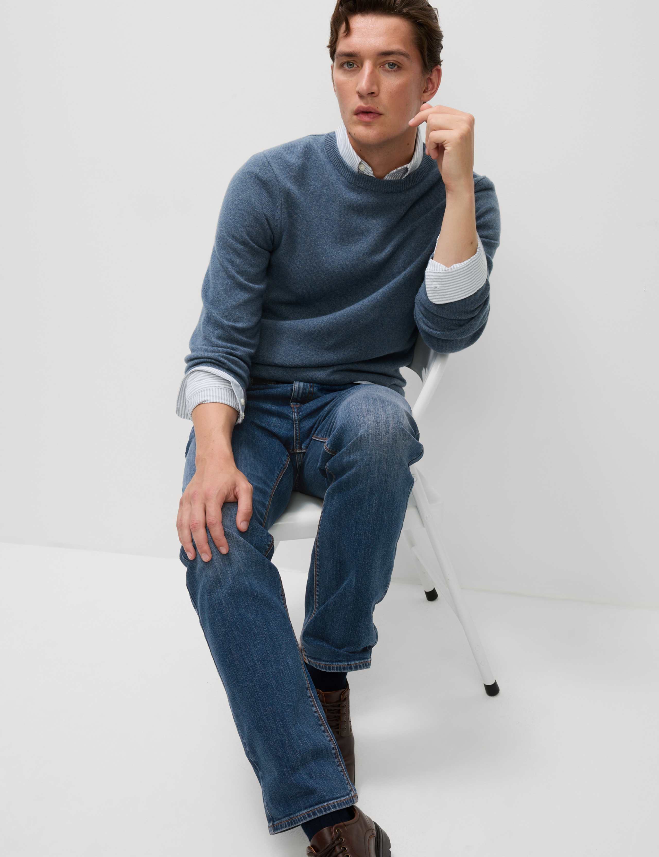 Straight Fit Stretch Jeans 5 of 5