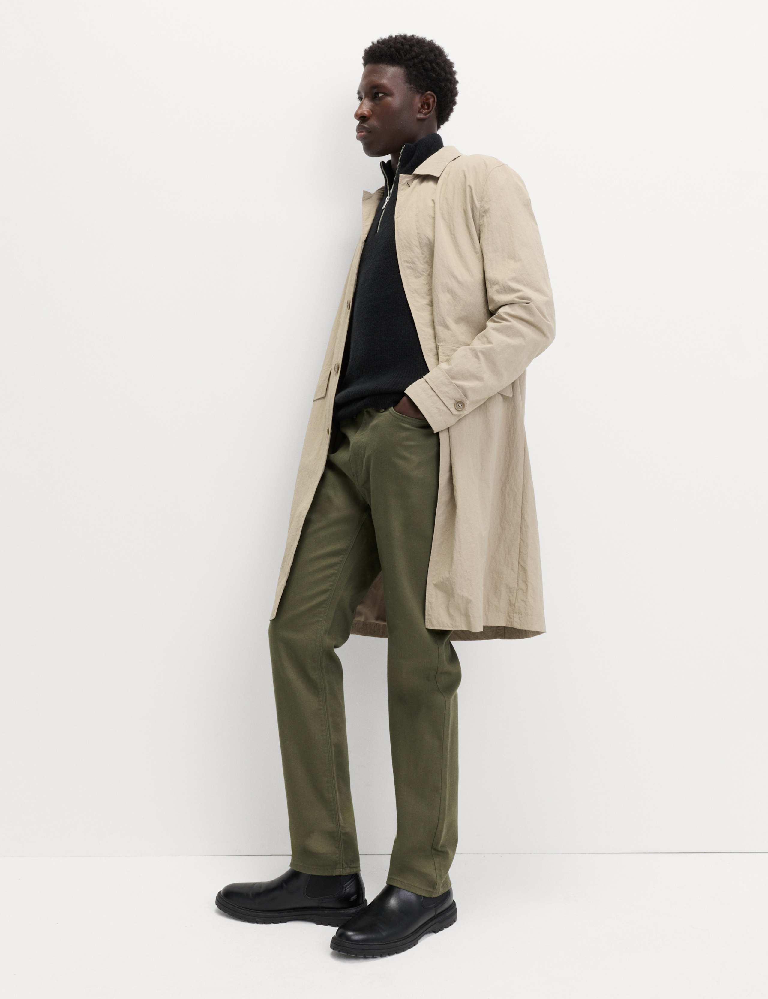 Straight Fit Stretch Jeans 4 of 7