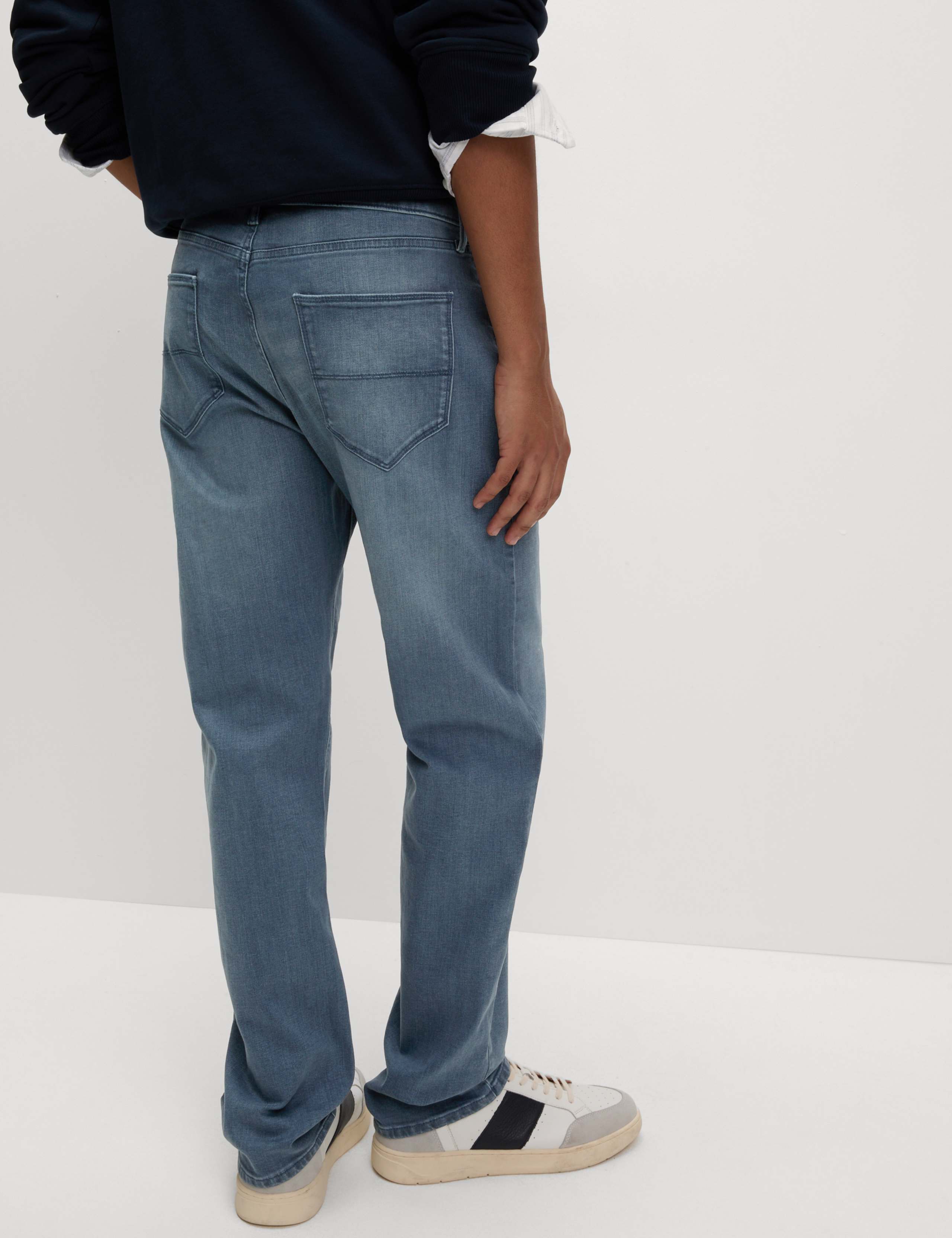 Straight Fit Stretch Jeans 5 of 5