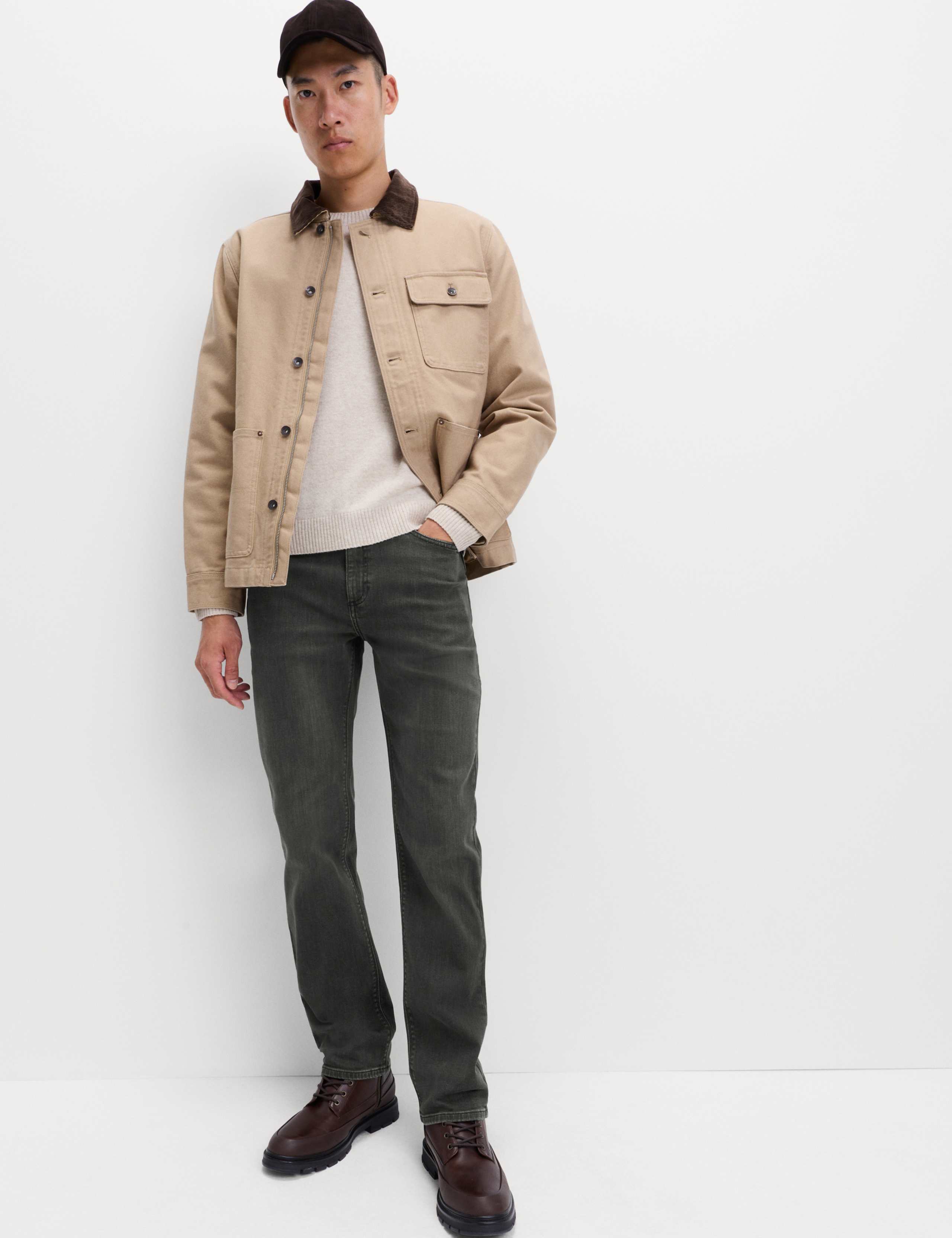 Straight Fit Stretch Jeans 5 of 6