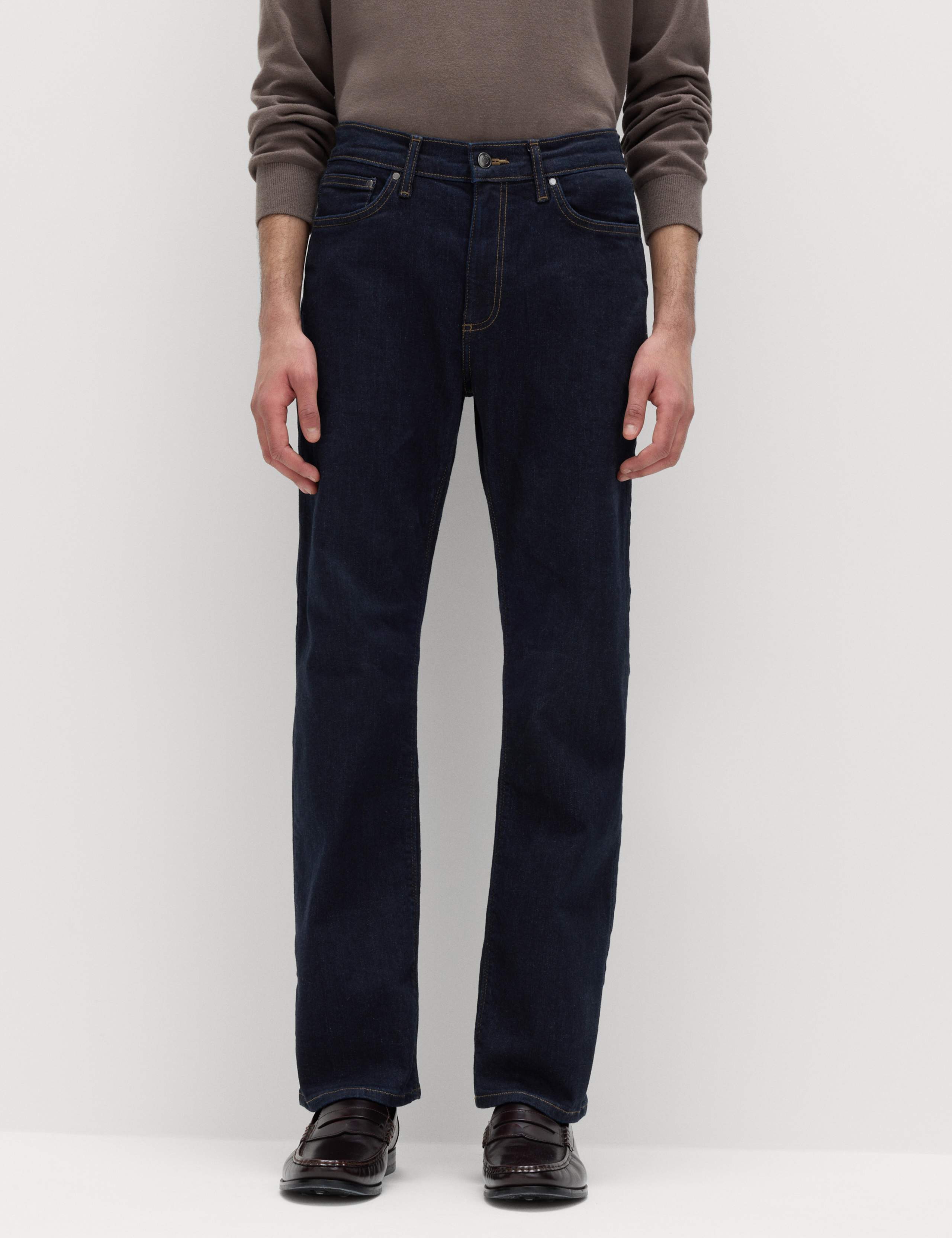 Straight Fit Stretch Jeans 1 of 7