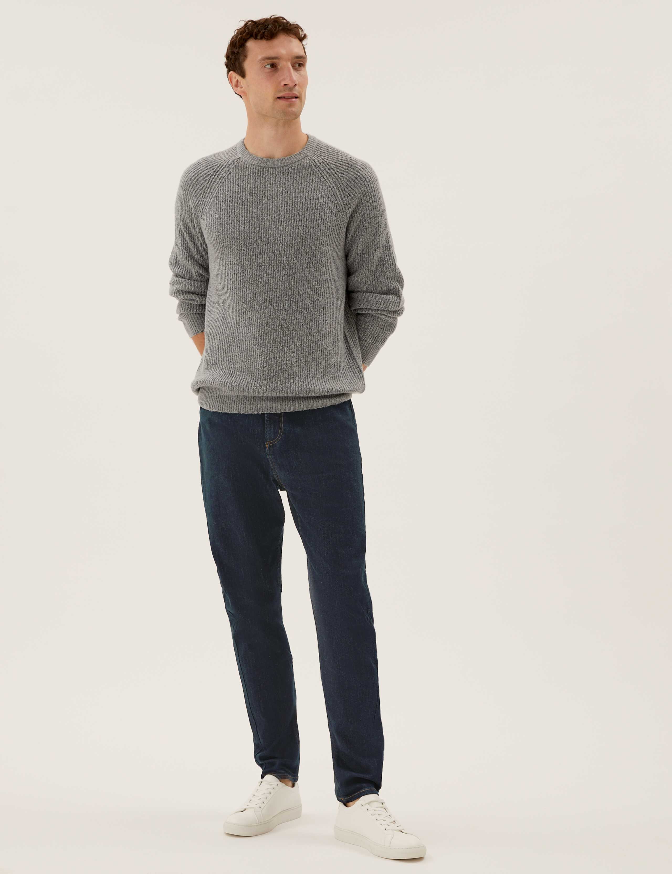 Organic Cotton Straight Fit Stretch Jeans 1 of 6