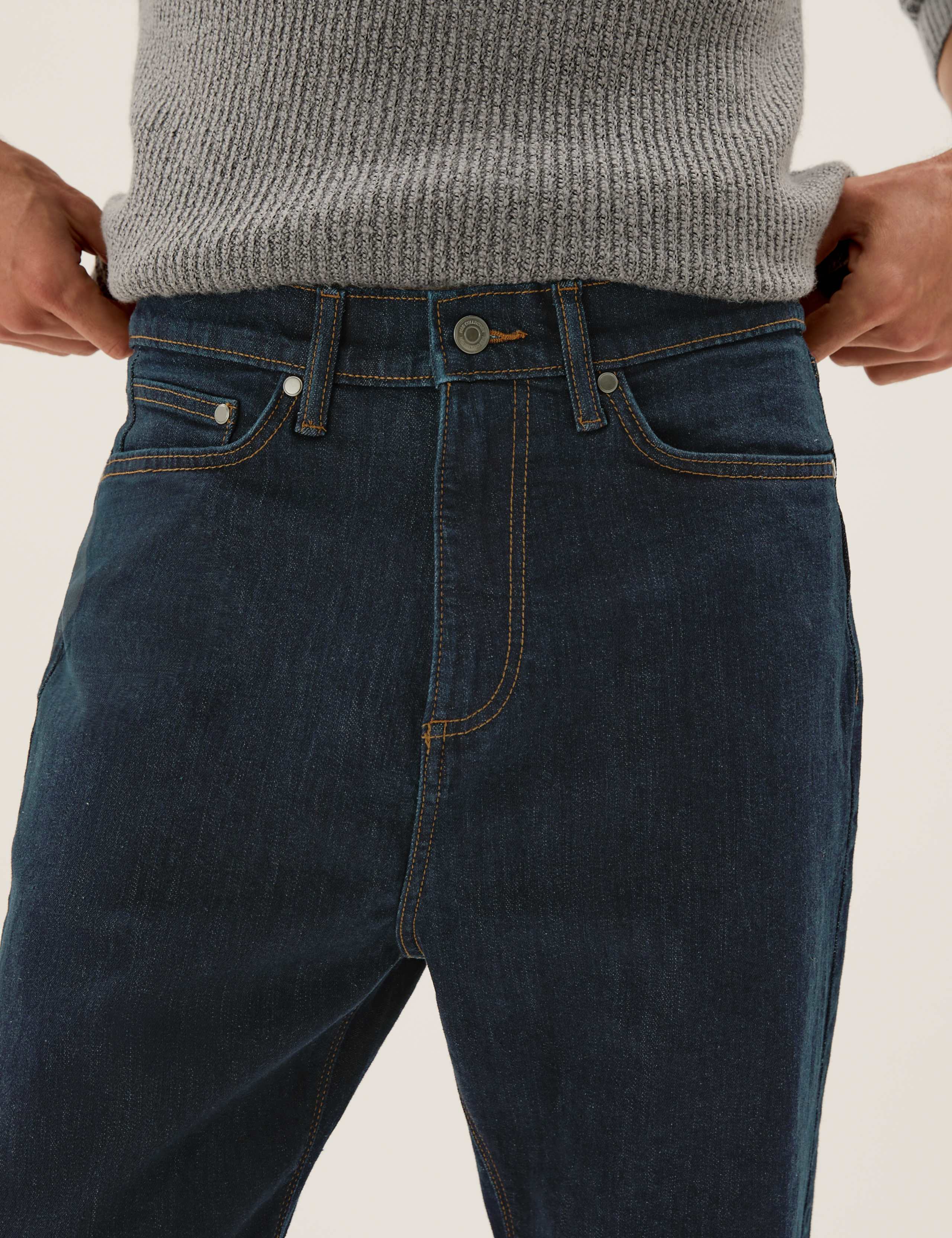 Organic Cotton Straight Fit Stretch Jeans 5 of 6