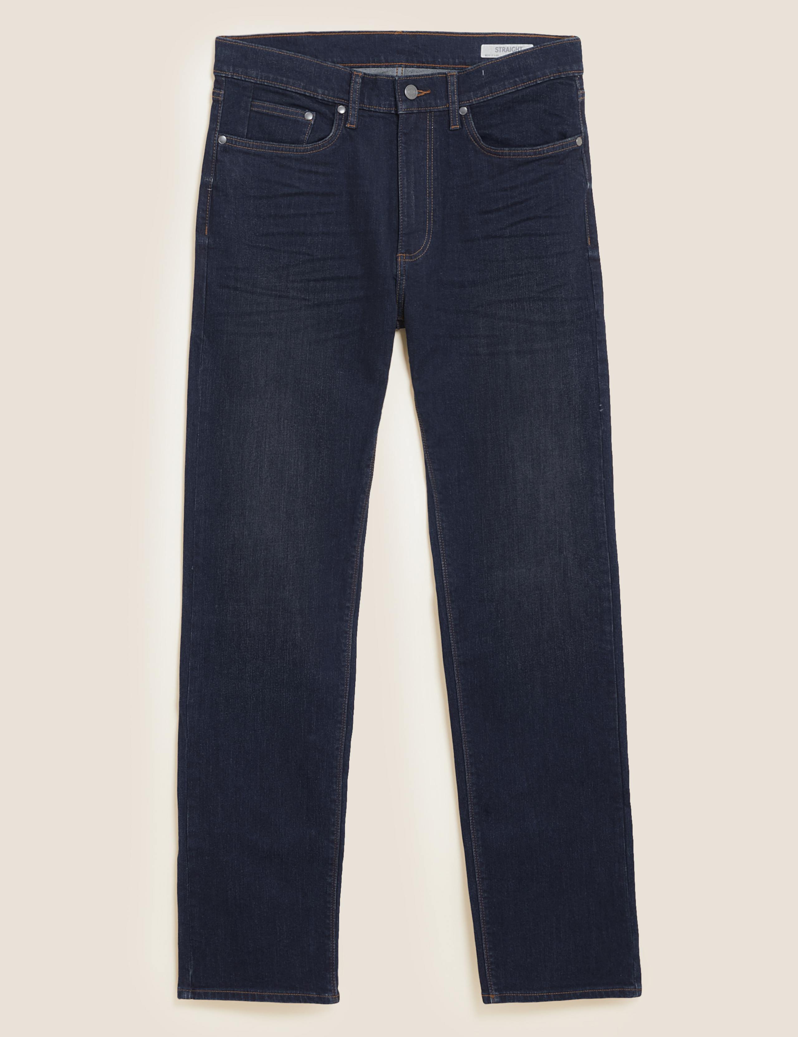 Organic Cotton Straight Fit Stretch Jeans 2 of 6