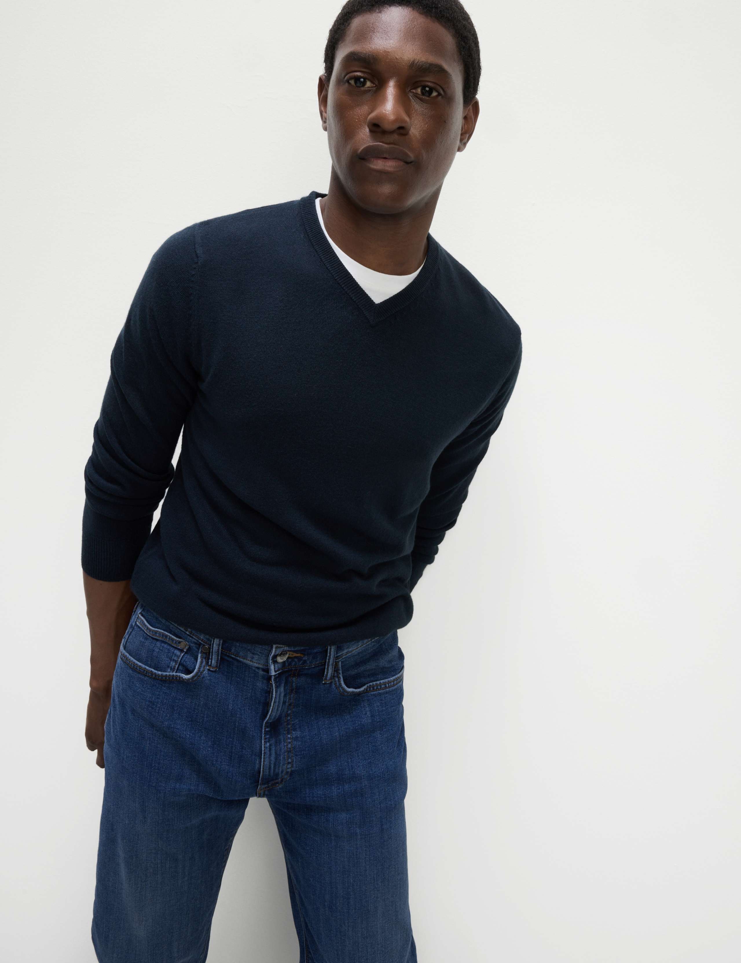 2 Pack Straight Fit Stretch Jeans 4 of 6