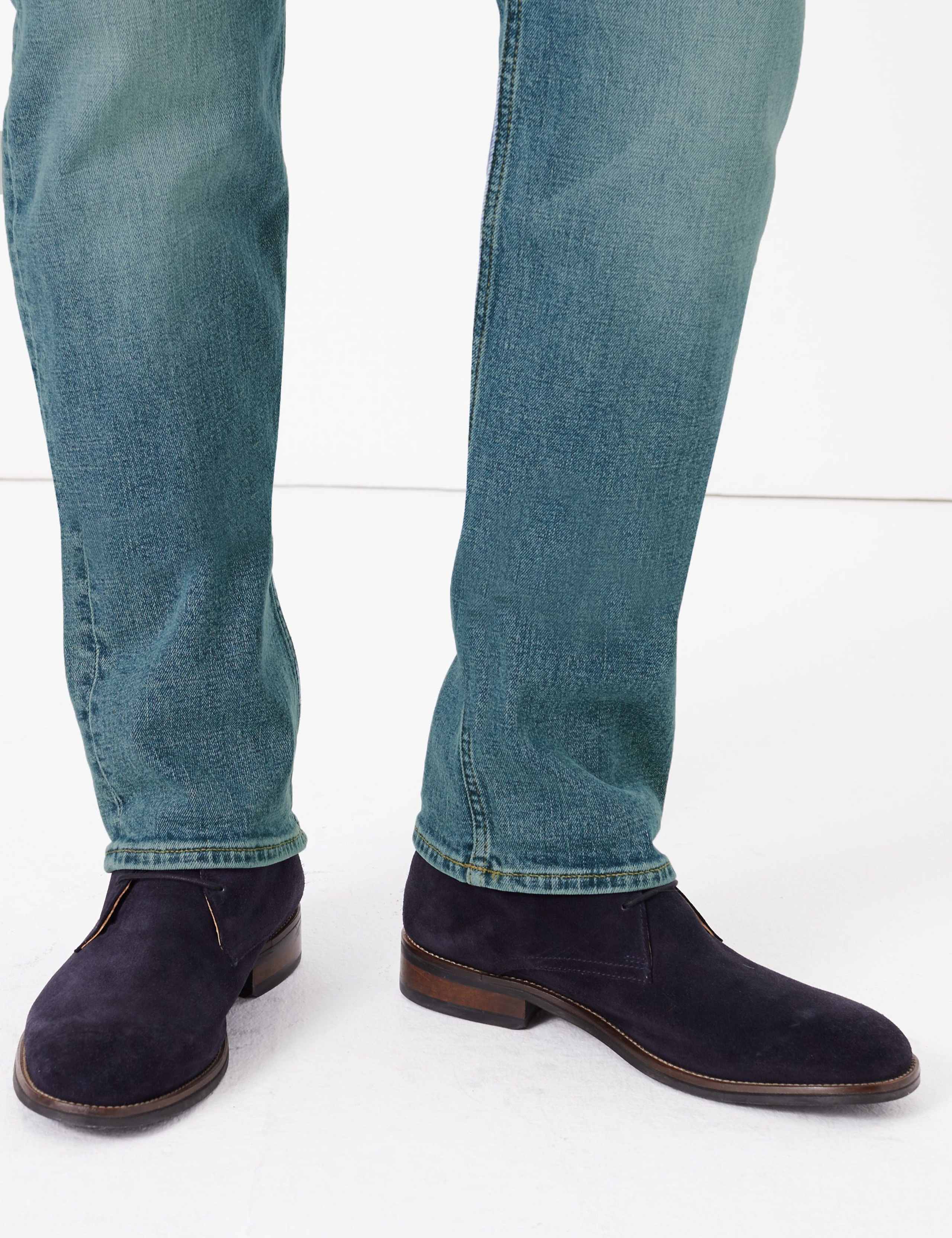Straight Fit Vintage Wash Stretch Jeans 7 of 7