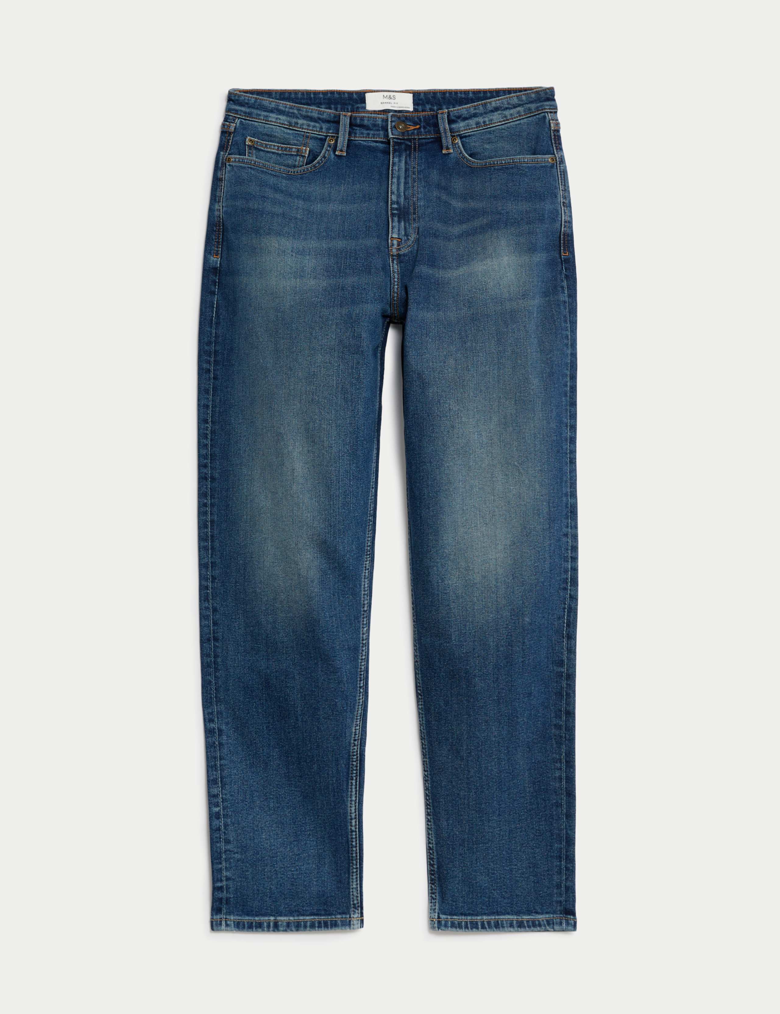 Relaxed Tapered Vintage Wash Jeans 1 of 1