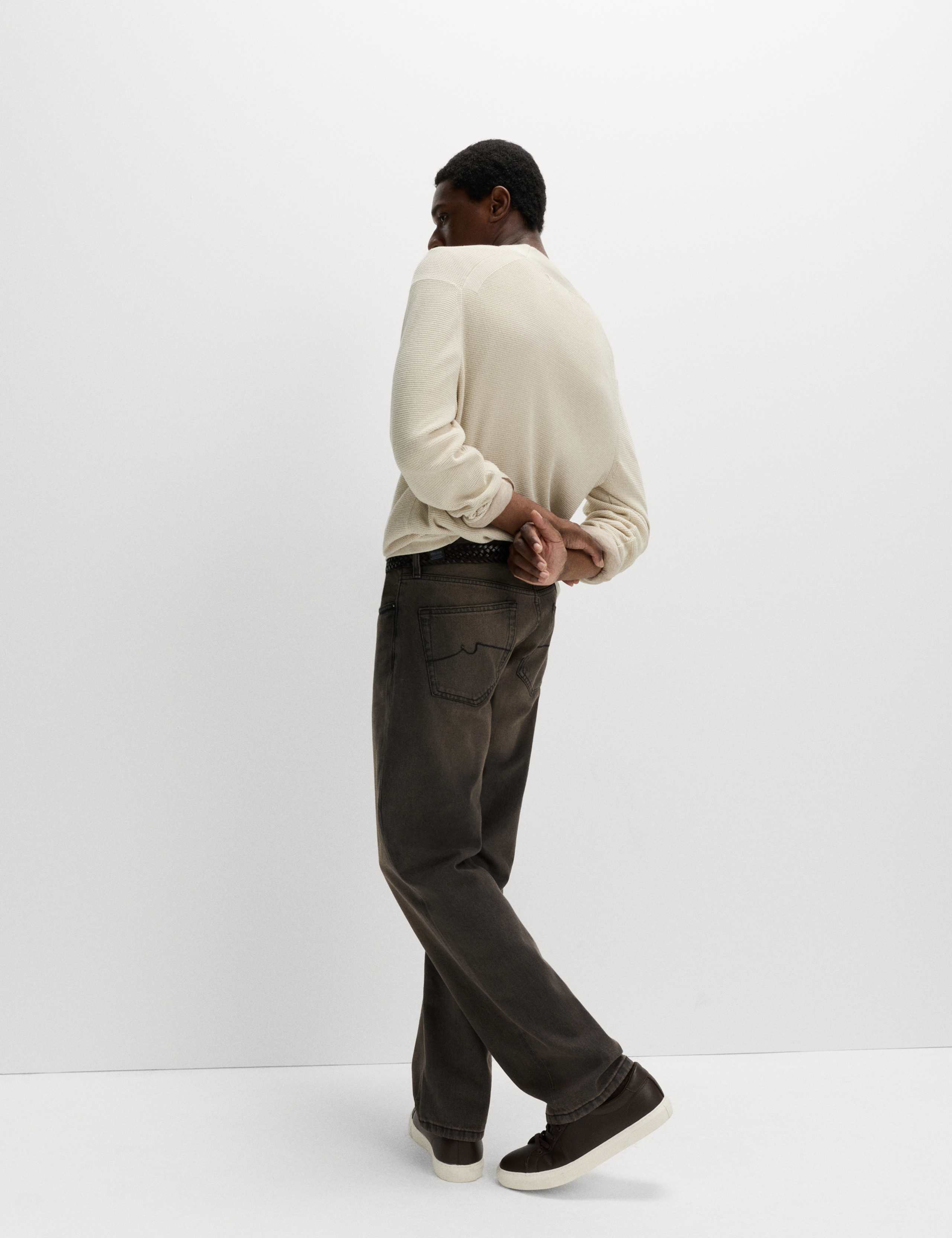 Authentic Relaxed Straight Fit Jeans 4 of 5