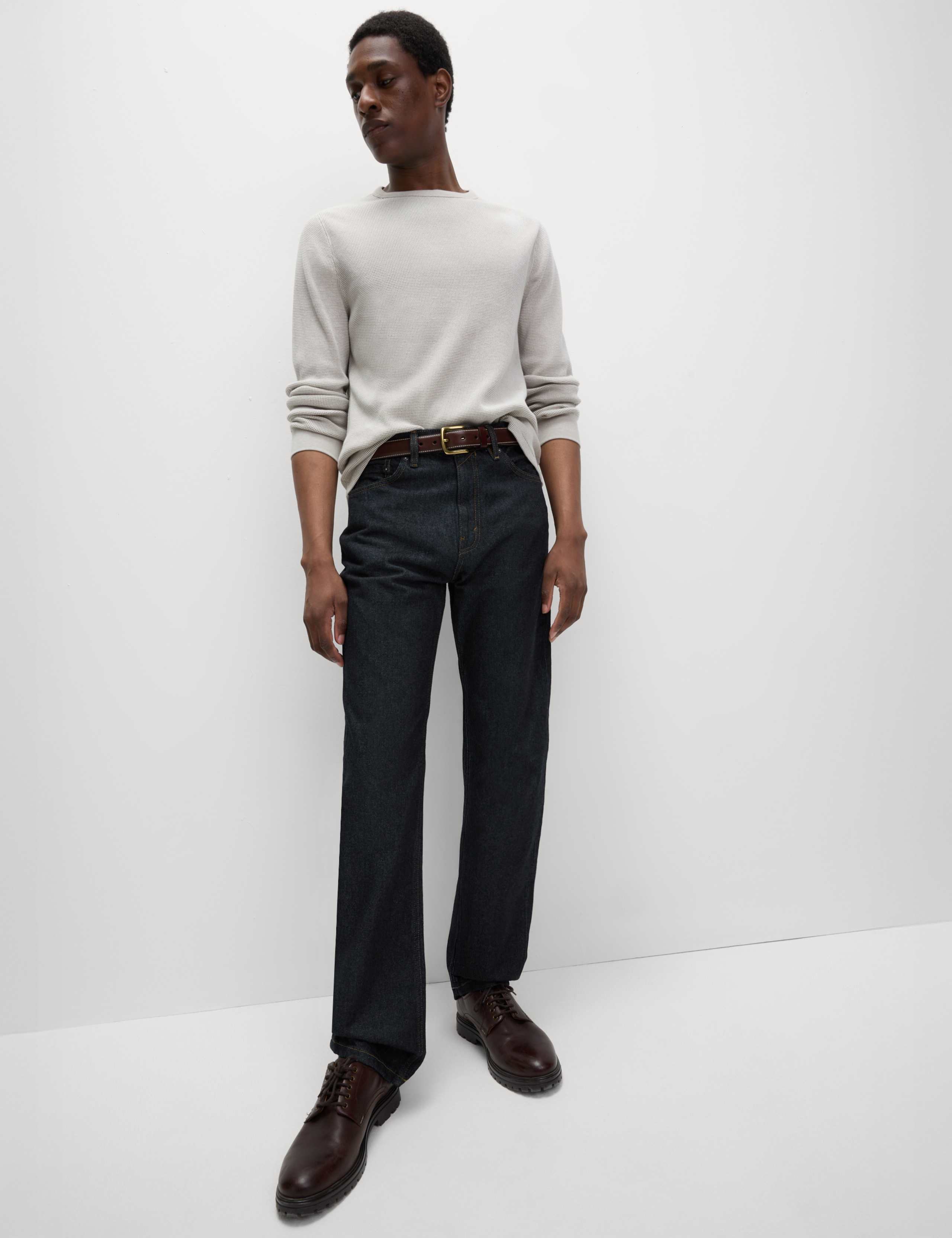 Authentic Relaxed Straight Fit Jeans 6 of 7