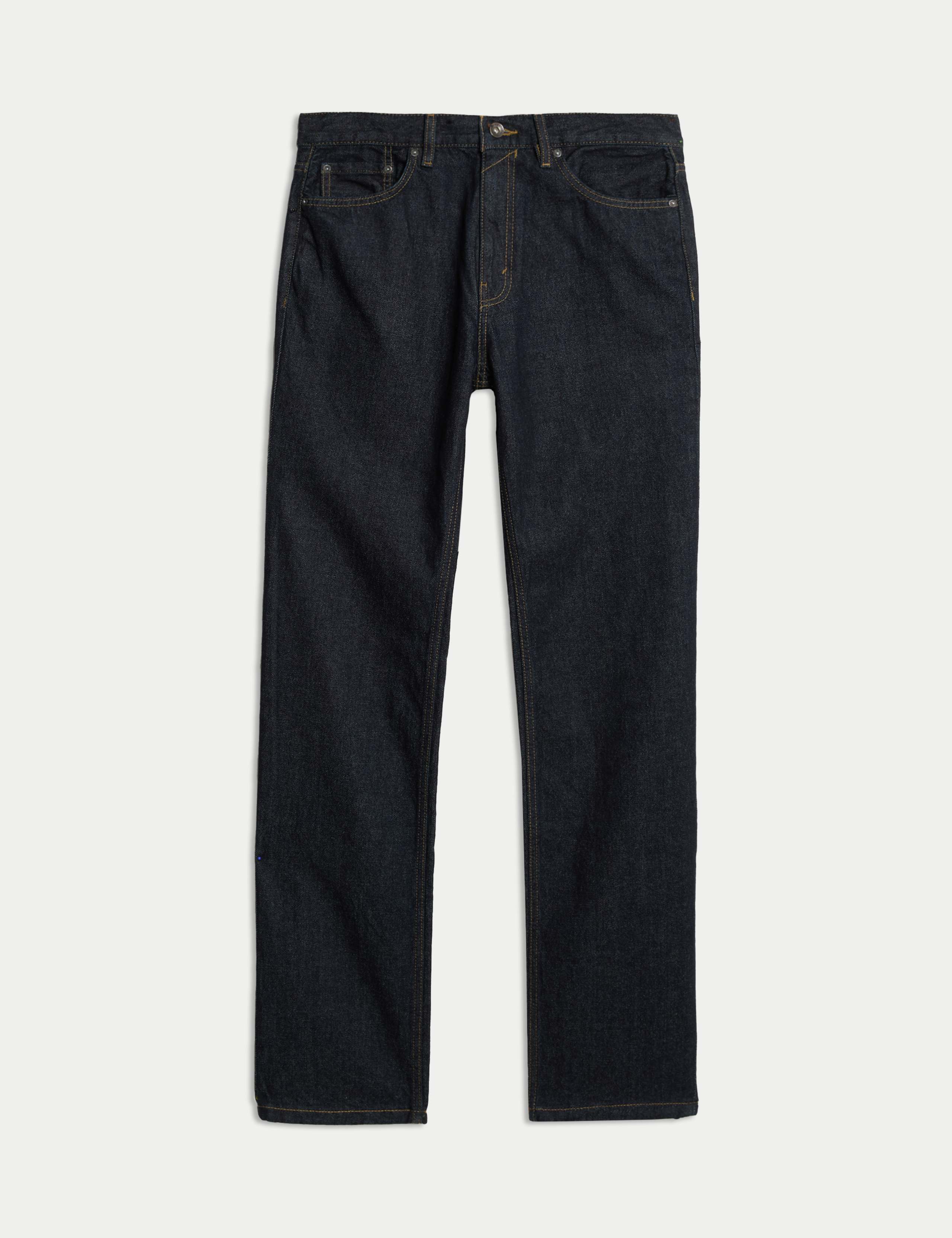 Authentic Relaxed Straight Fit Jeans 2 of 7