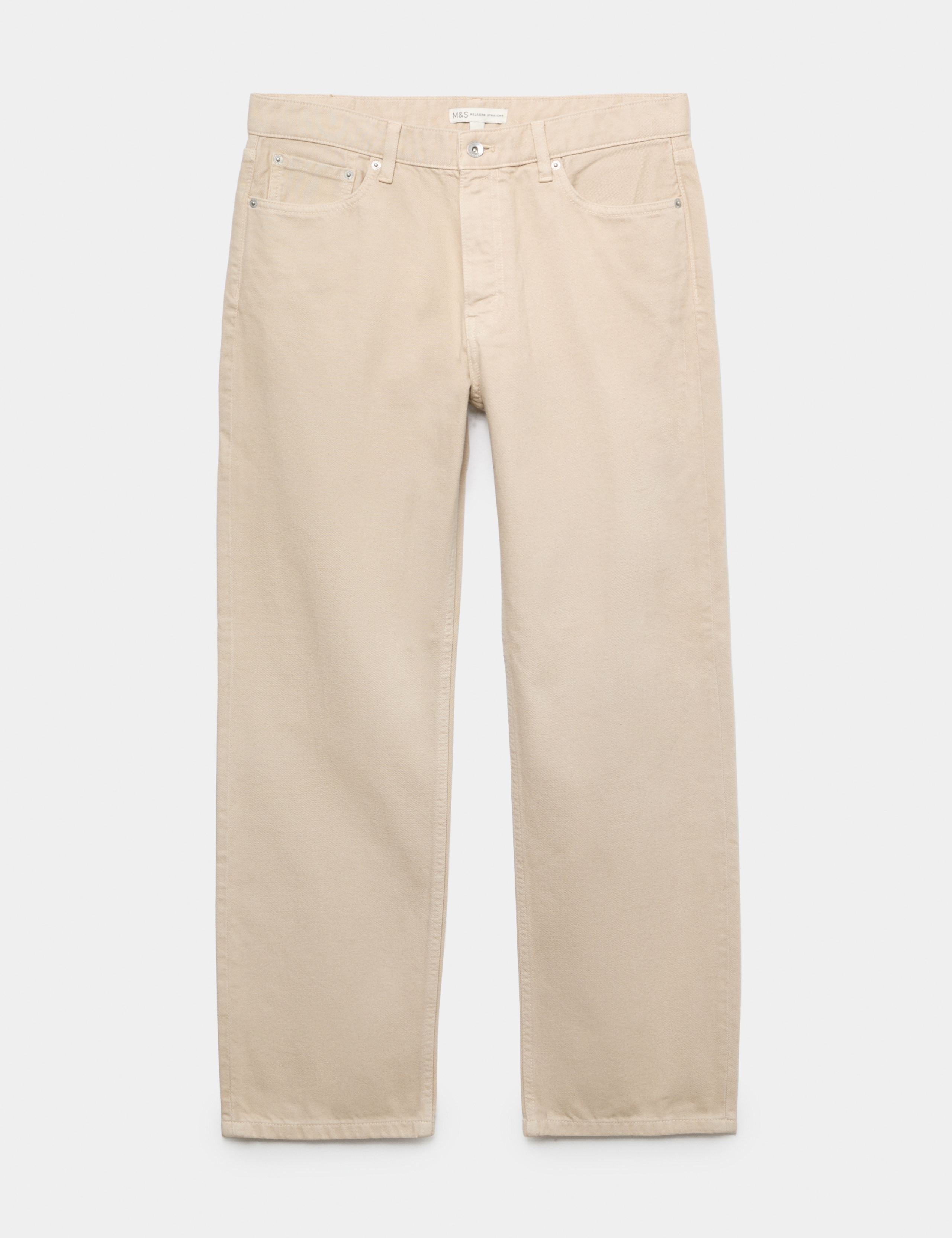Authentic Relaxed Straight Fit Rigid Jeans 2 of 6