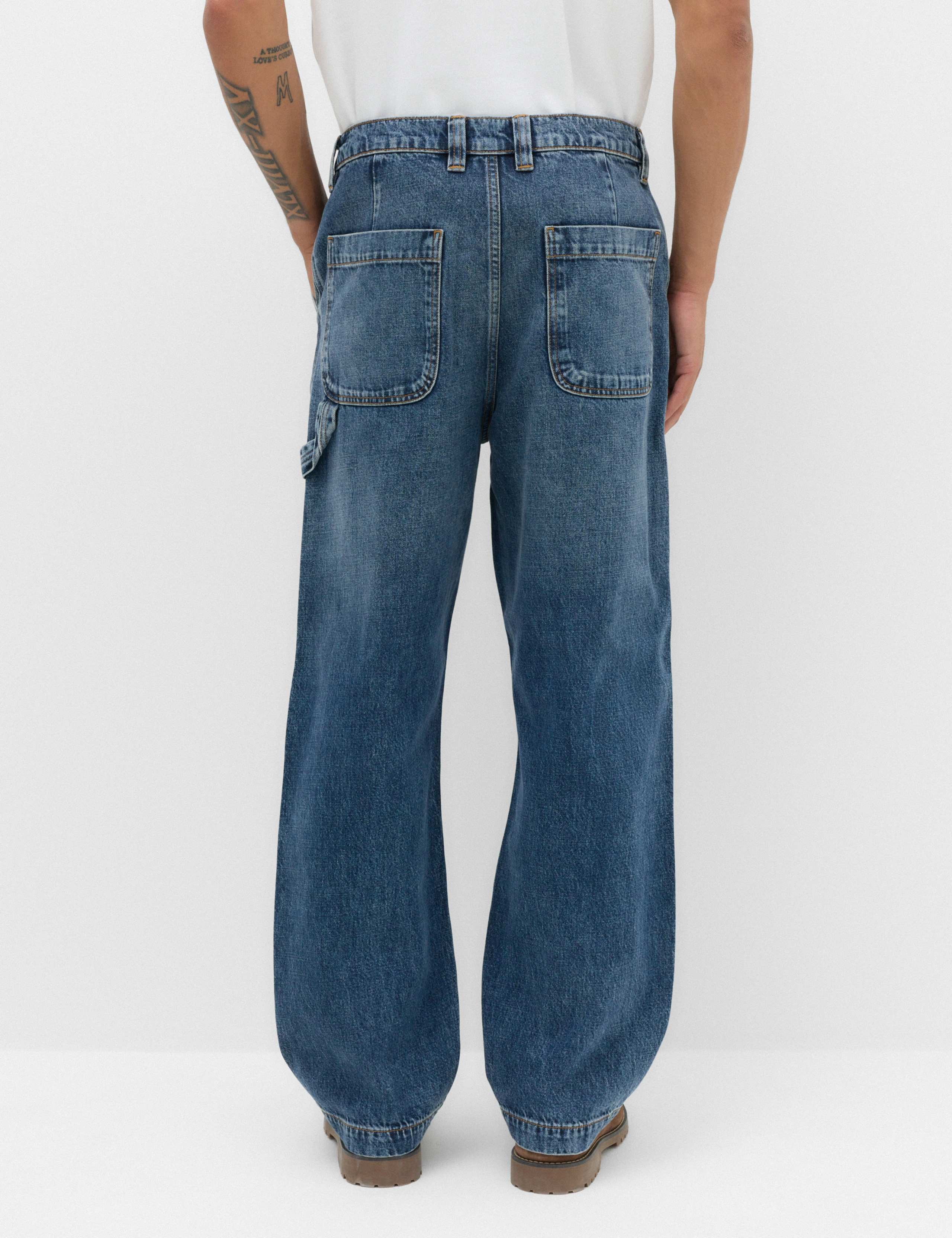 Loose Fit Pure Cotton Carpenter Jeans 5 of 7