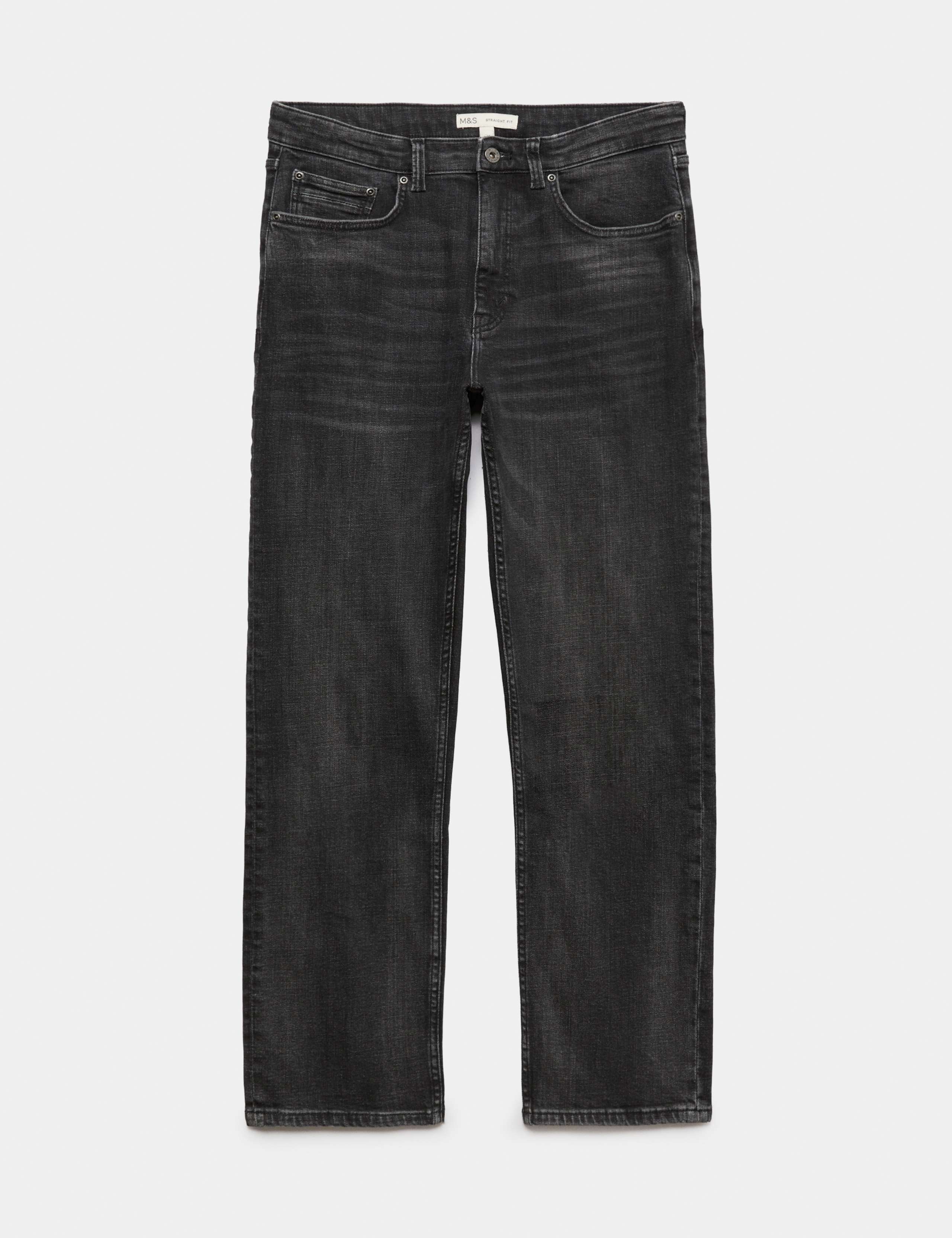 Straight Fit Authentic Stretch Jeans 2 of 7