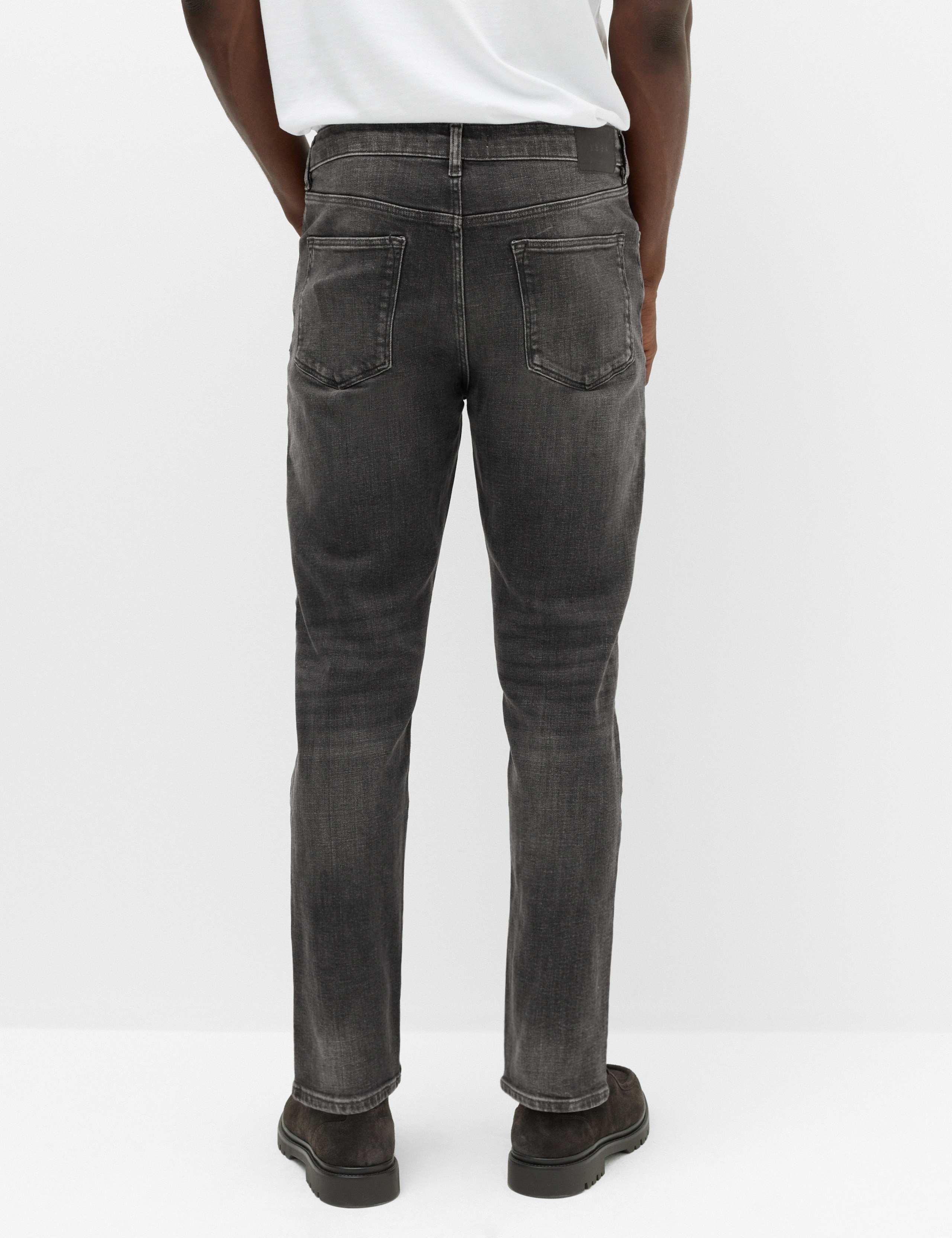 Authentic Tapered Fit Stretch Jeans 5 of 6