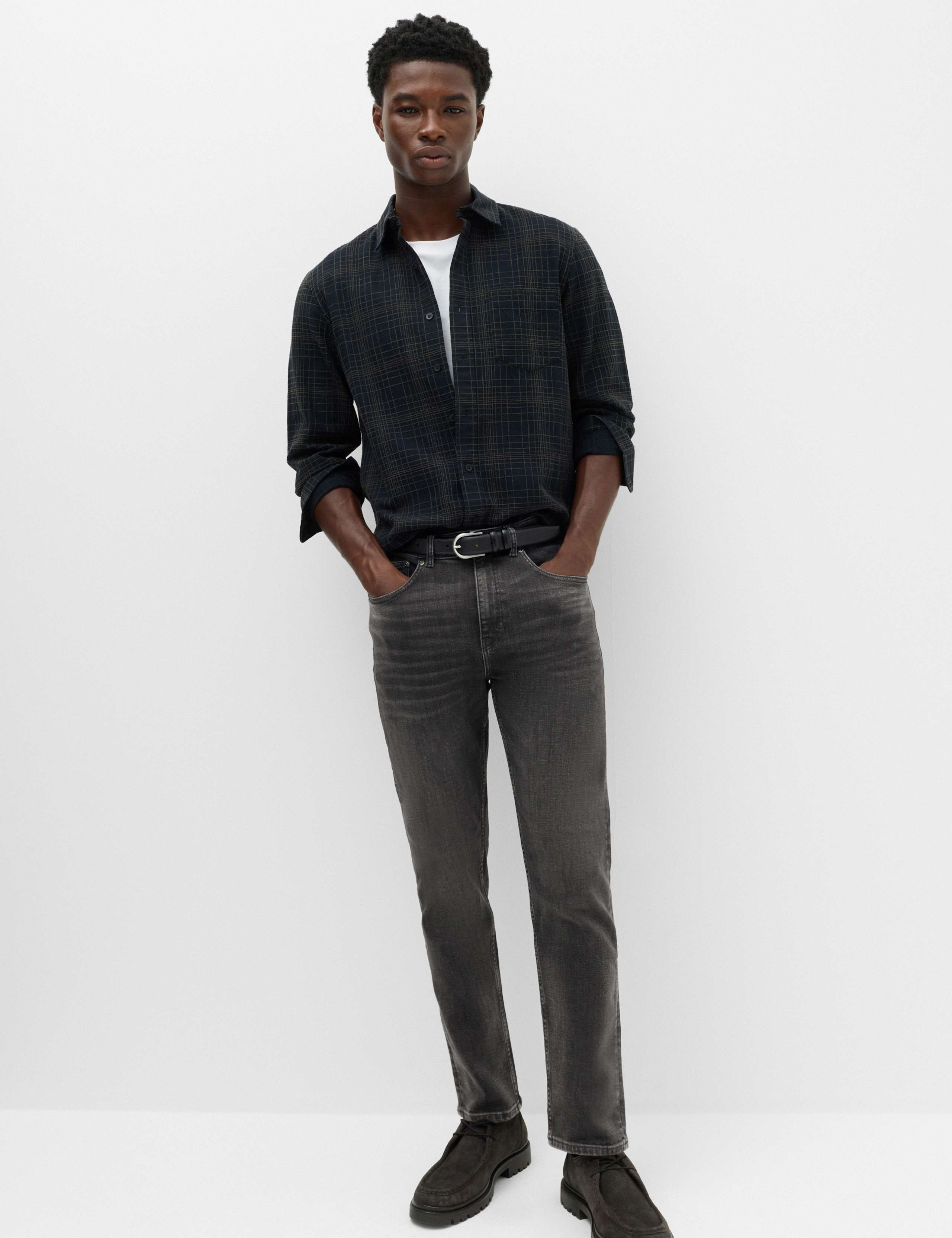 Authentic Tapered Fit Stretch Jeans 6 of 6