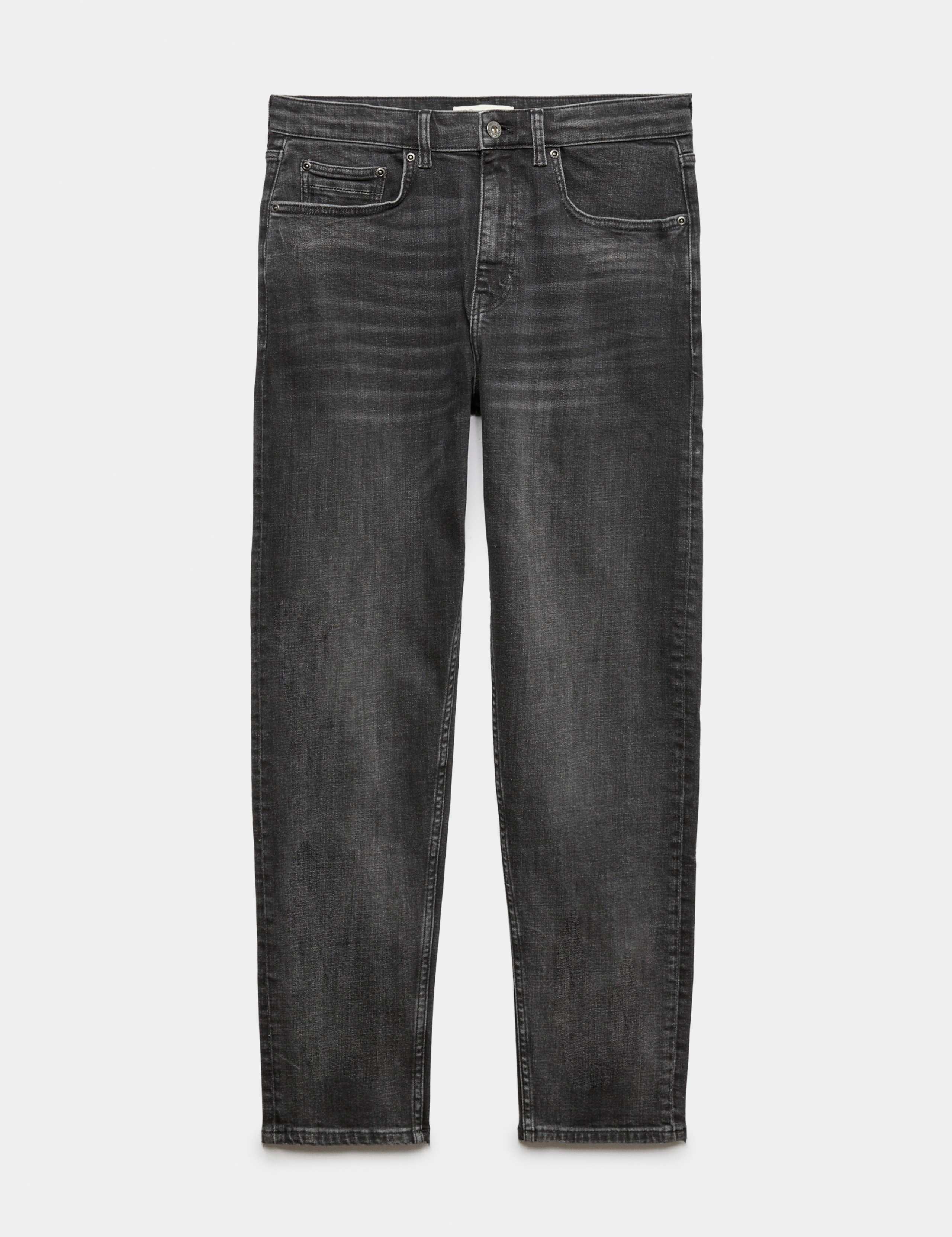 Authentic Tapered Fit Stretch Jeans 2 of 6