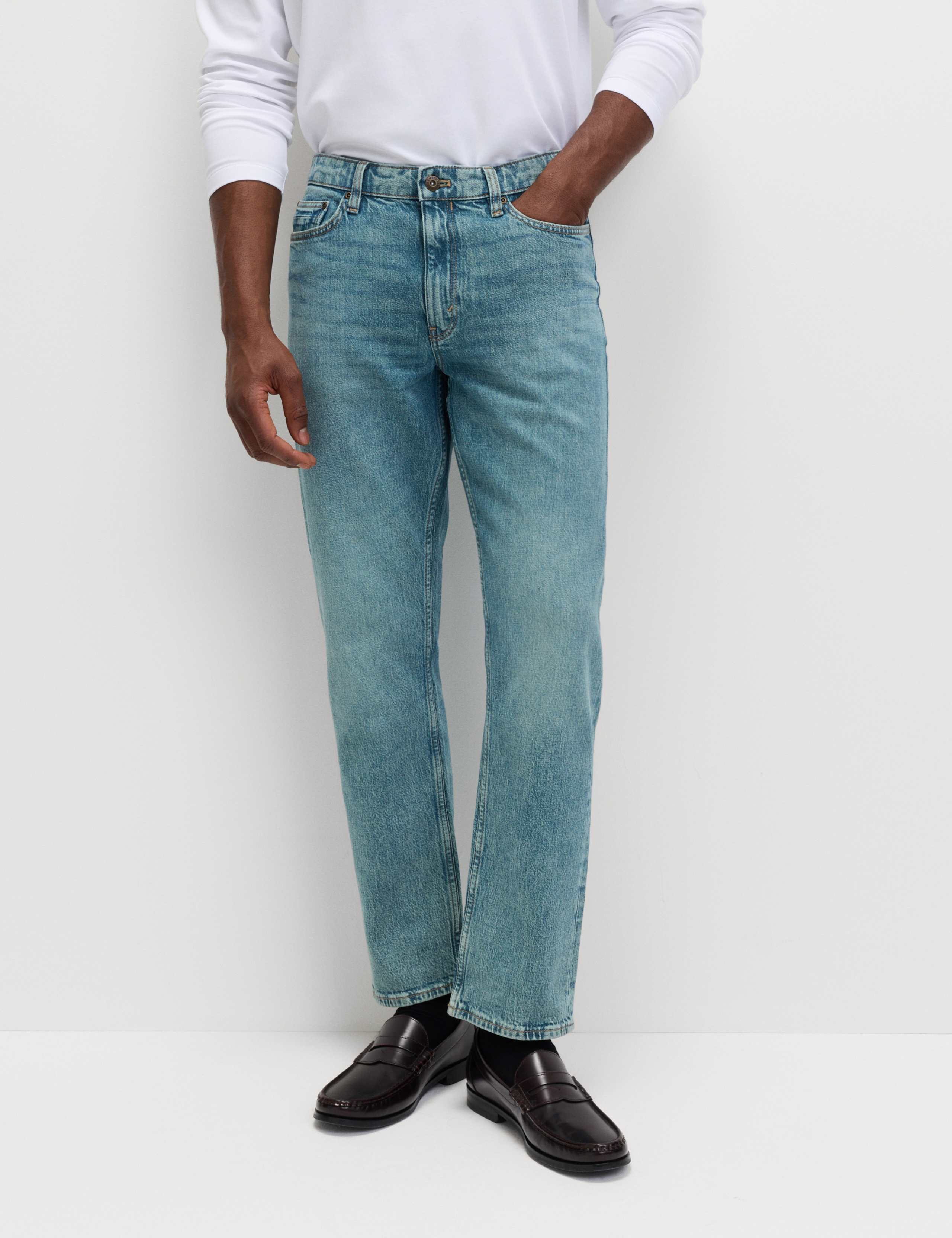 Straight Fit Stretch Jeans 1 of 5