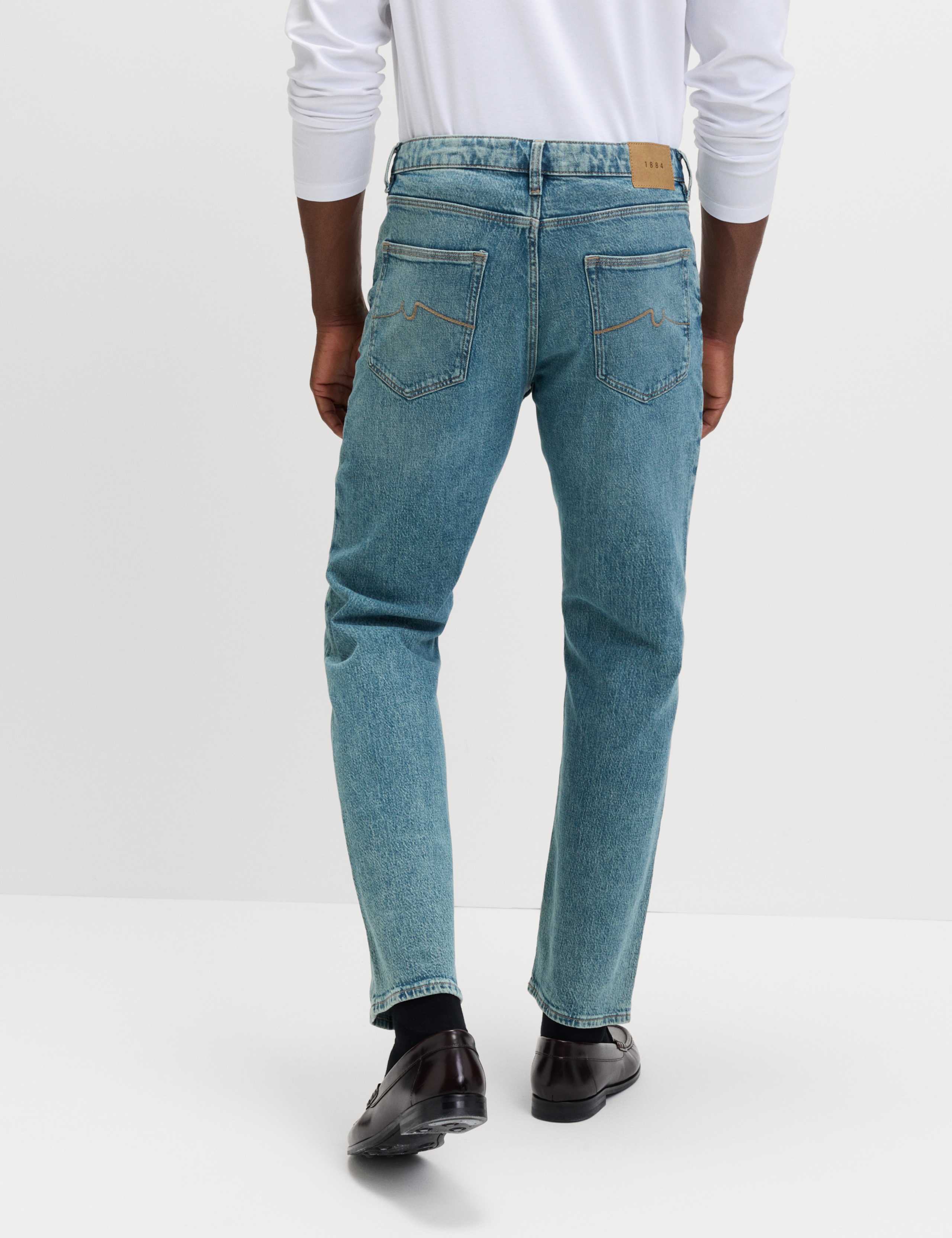 Straight Fit Stretch Jeans 3 of 5