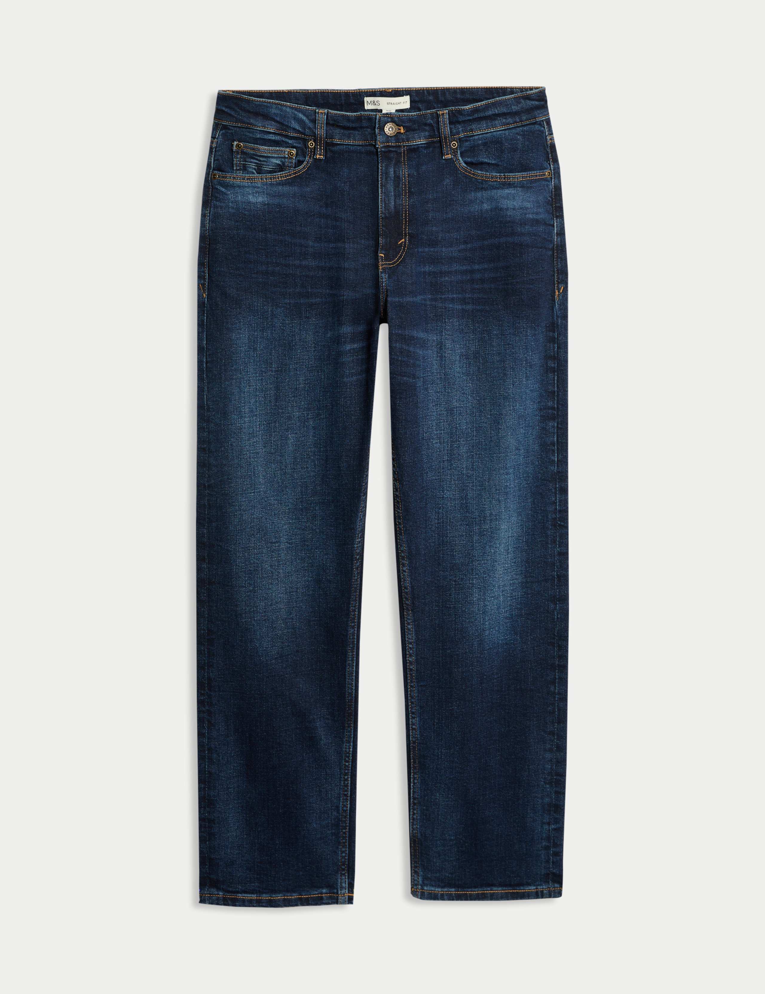 Authentic Straight Fit Stretch Jean 2 of 6
