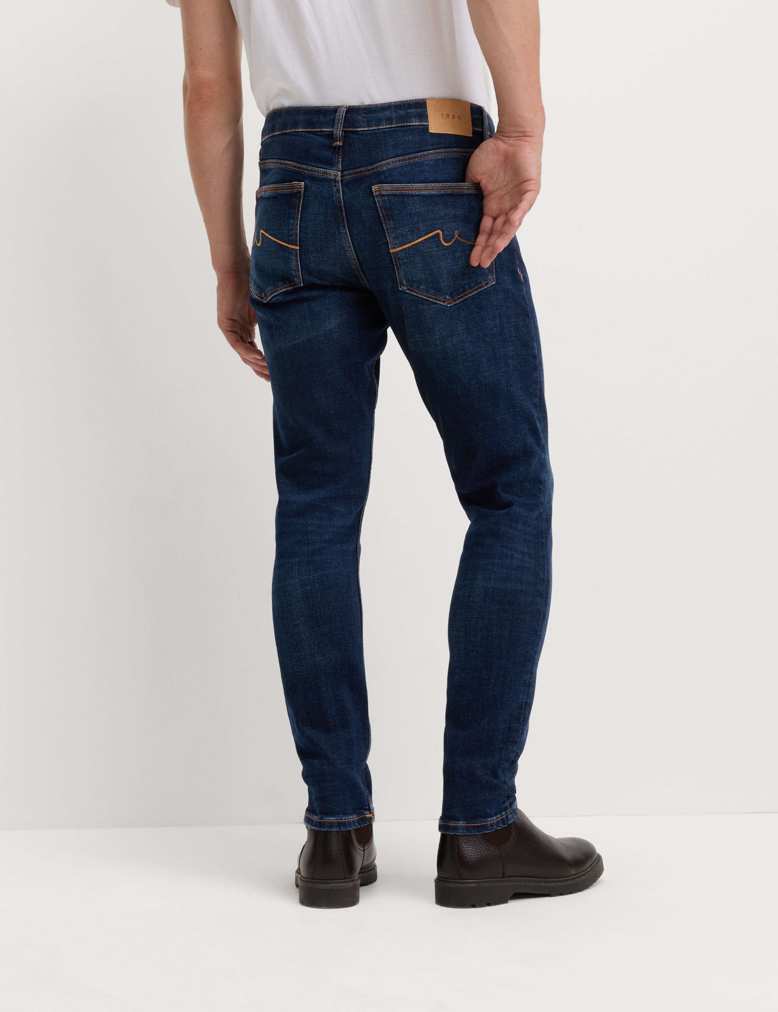 Slim Fit 5 Pocket Stretch Jeans 4 of 6