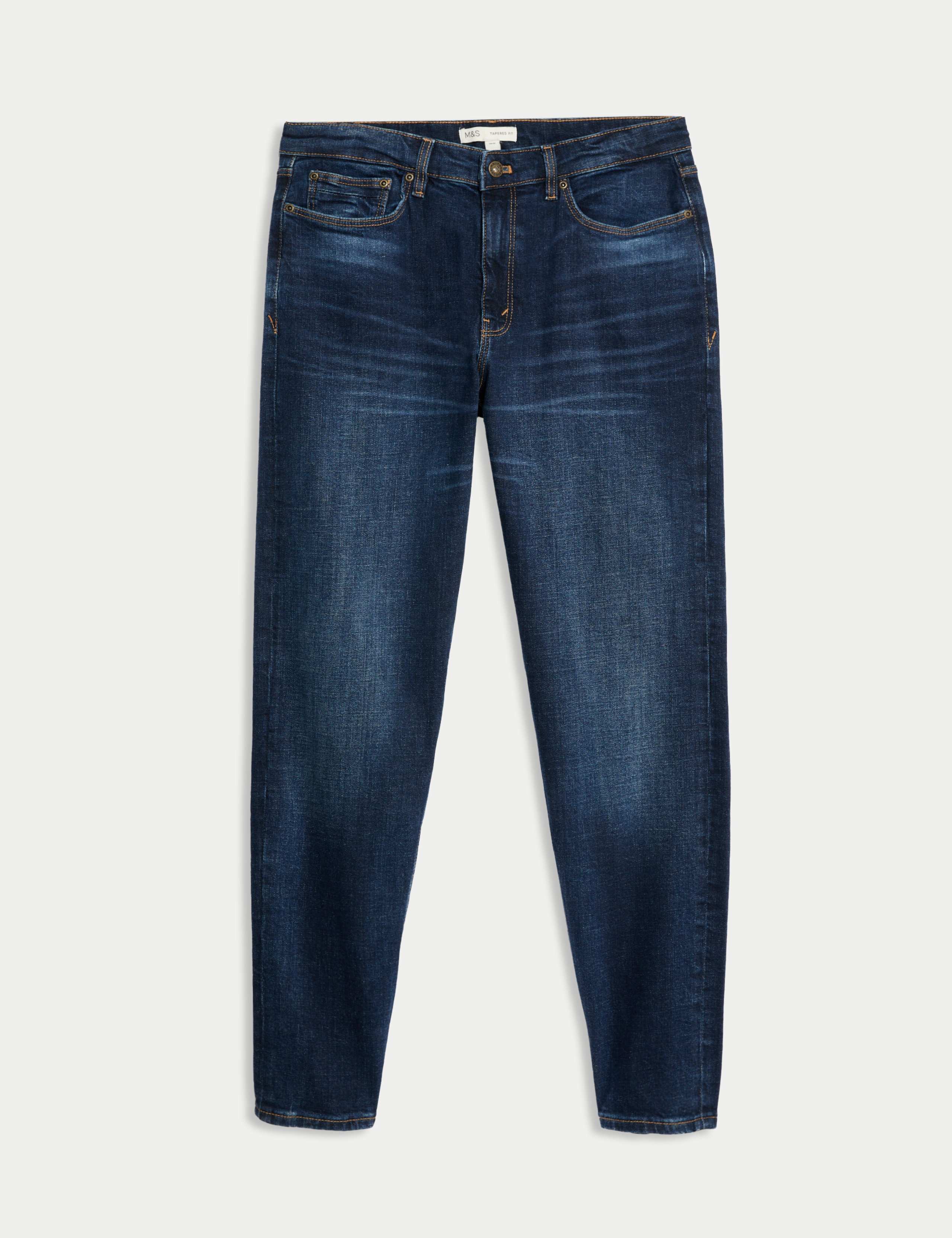 Tapered Fit Stretch Jeans 2 of 5