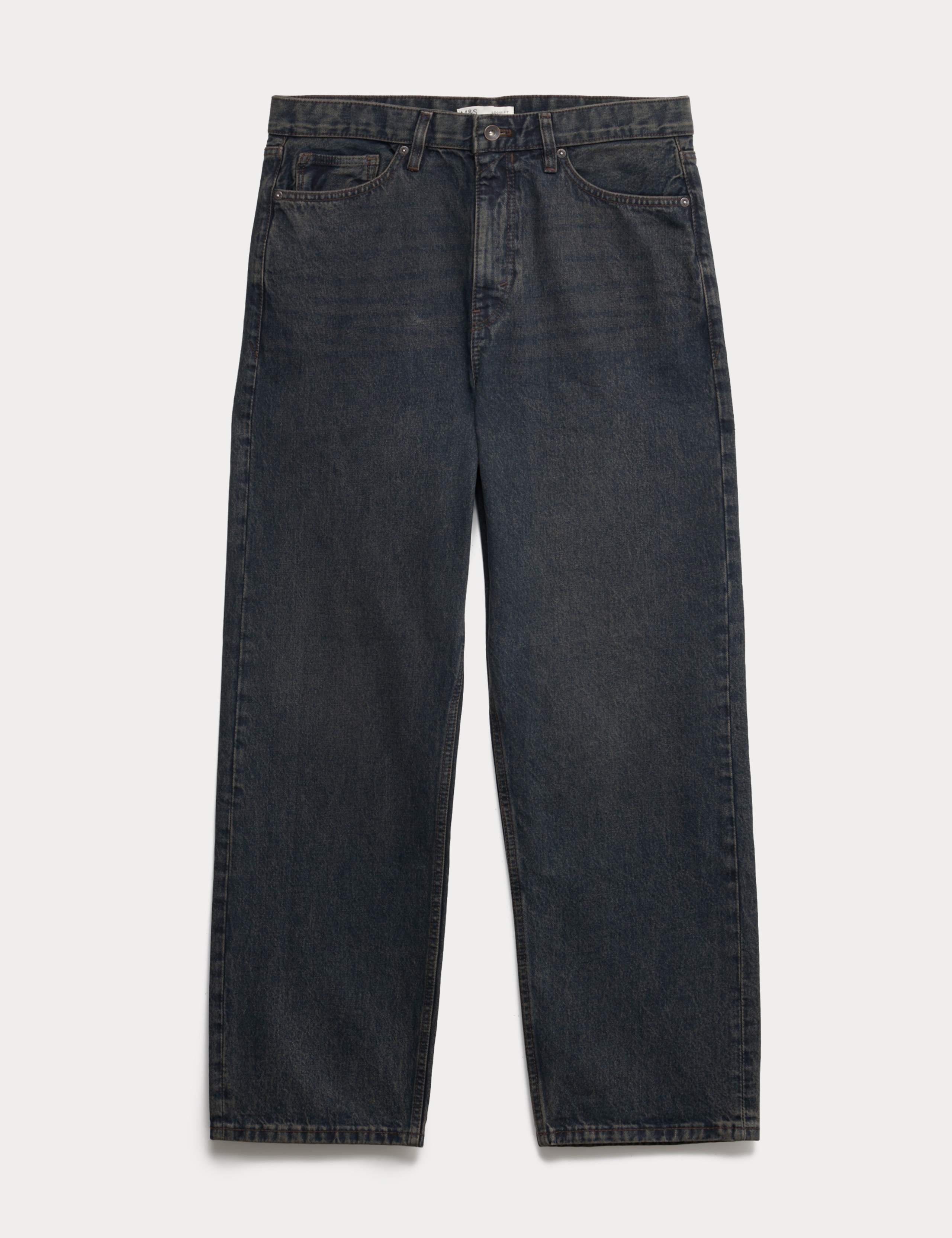 Loose Fit Rigid Denim Jeans 2 of 6