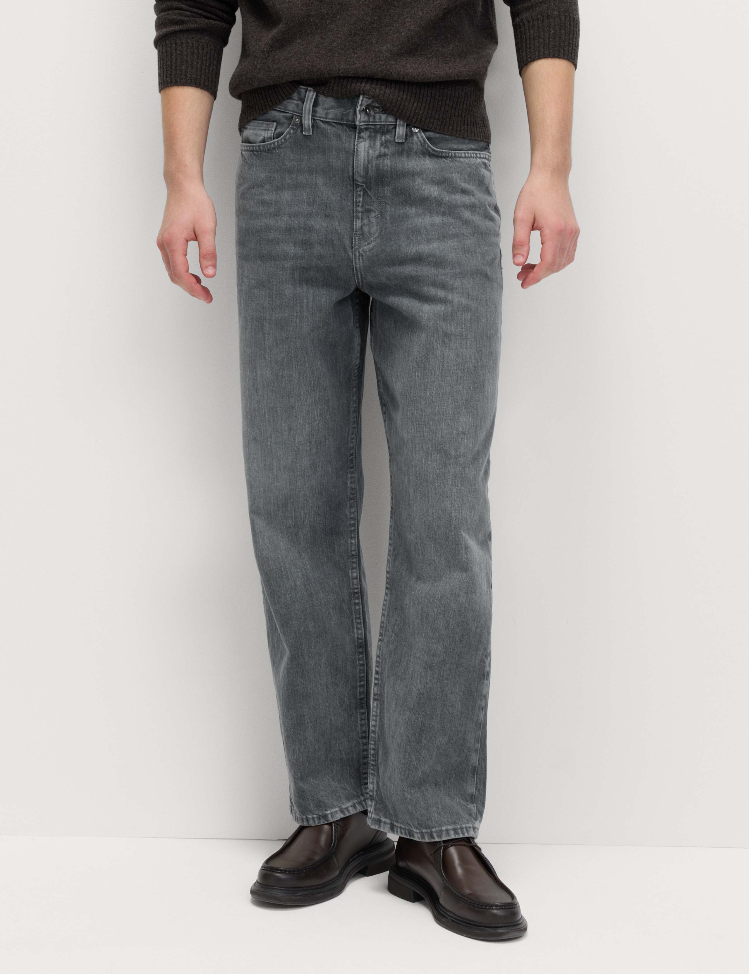 Loose Fit Rigid Denim Jeans 1 of 4
