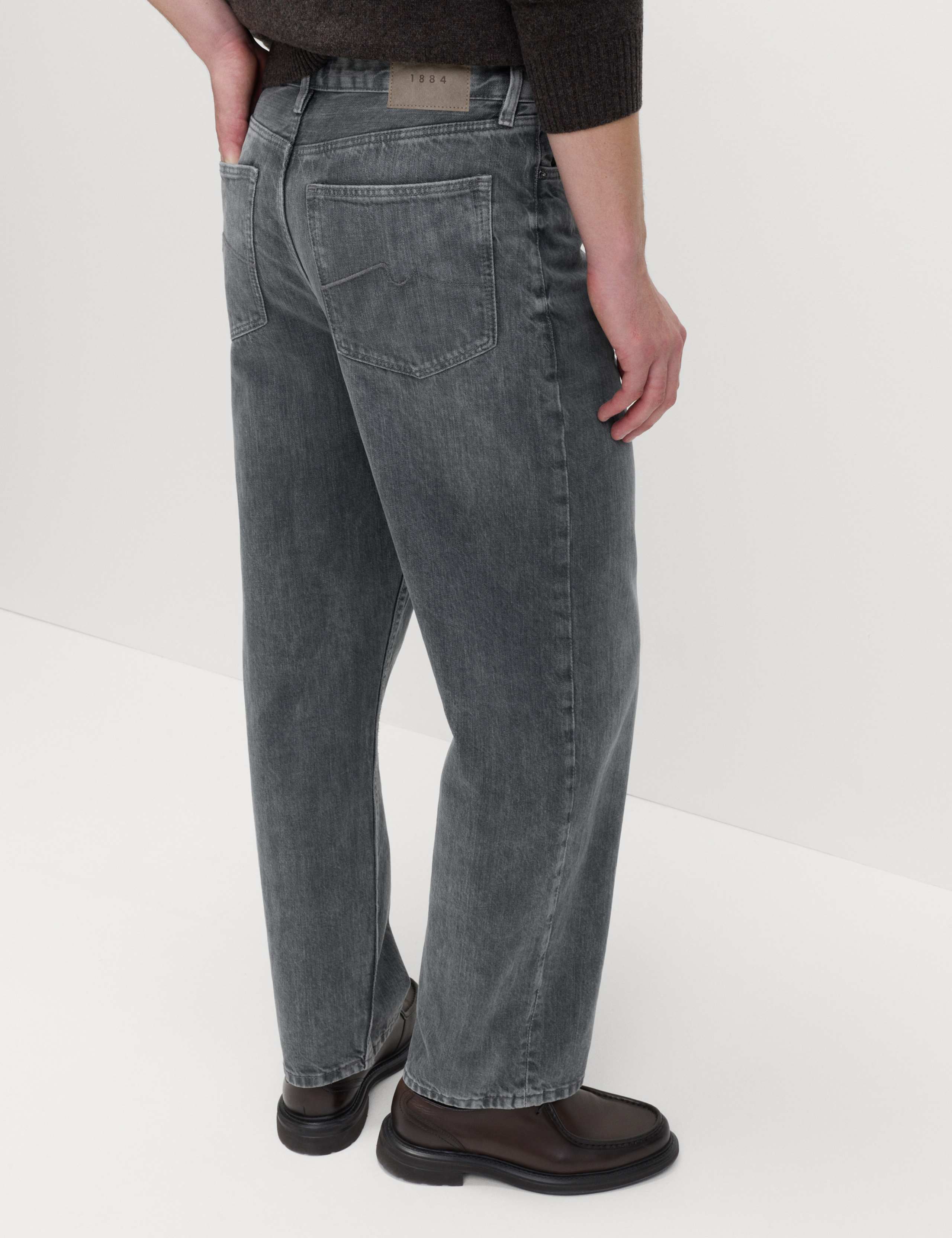 Loose Fit Rigid Denim Jeans 3 of 4
