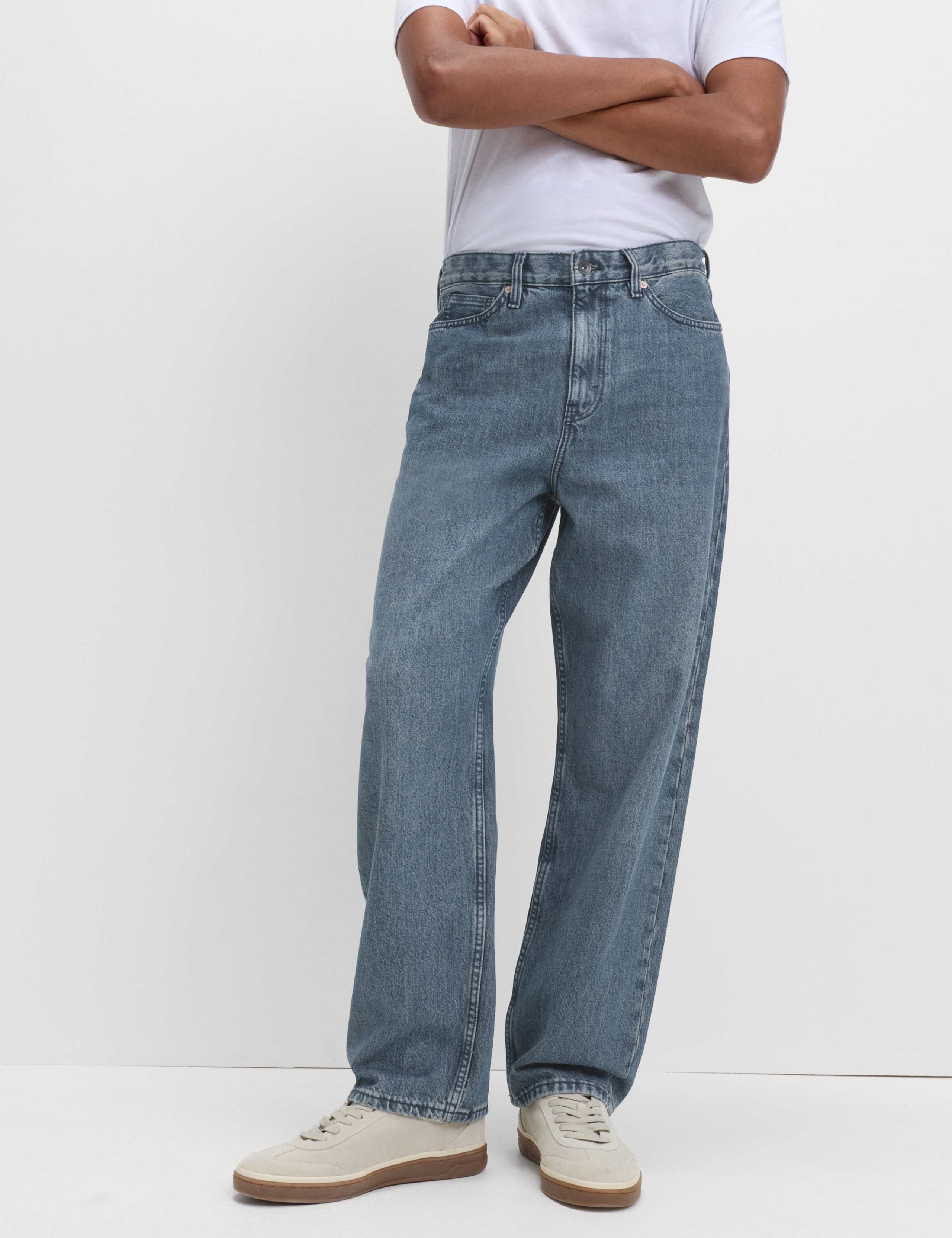 Loose Fit Rigid Denim Jeans 1 of 7