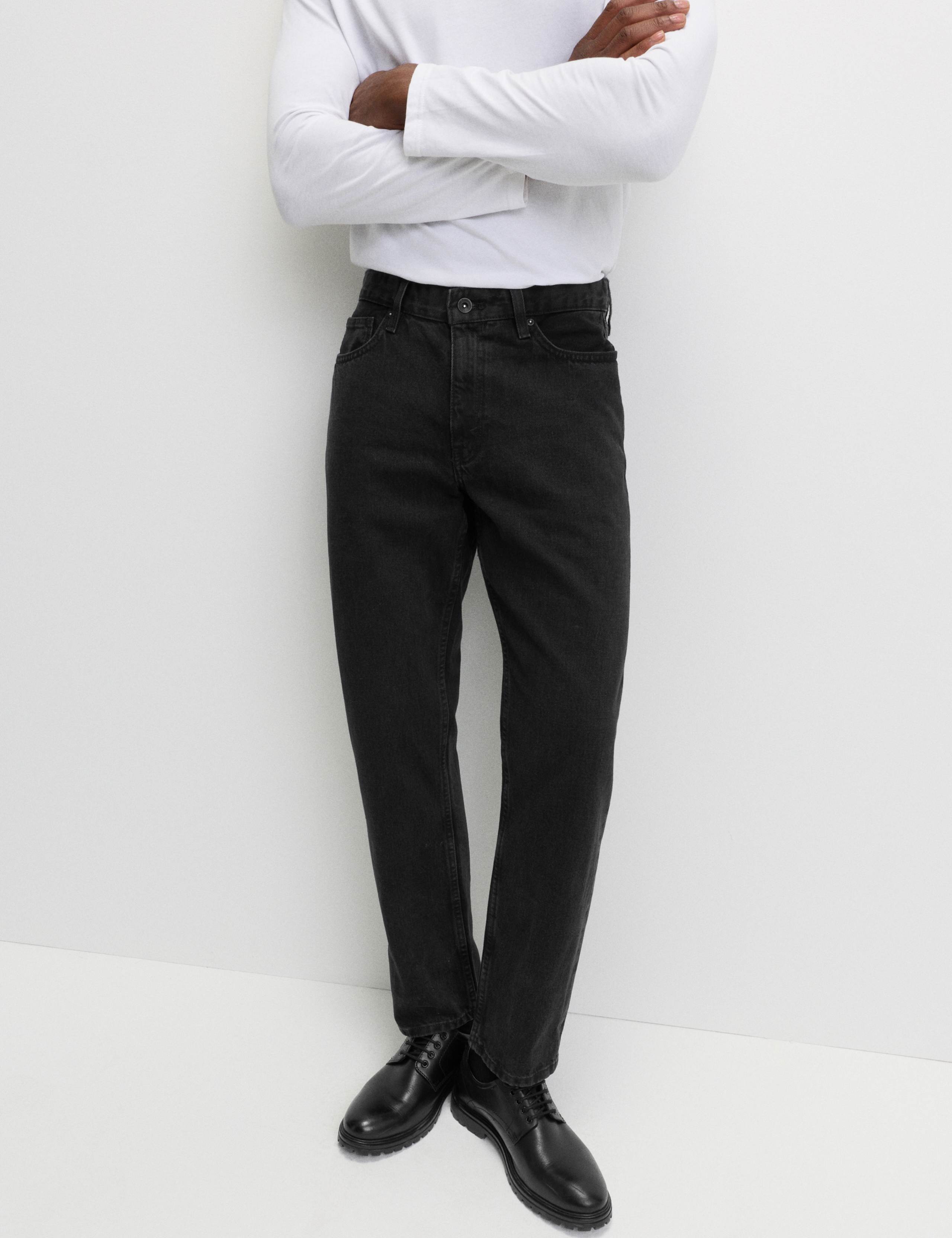 Straight Fit Rigid Denim Jeans 1 of 7