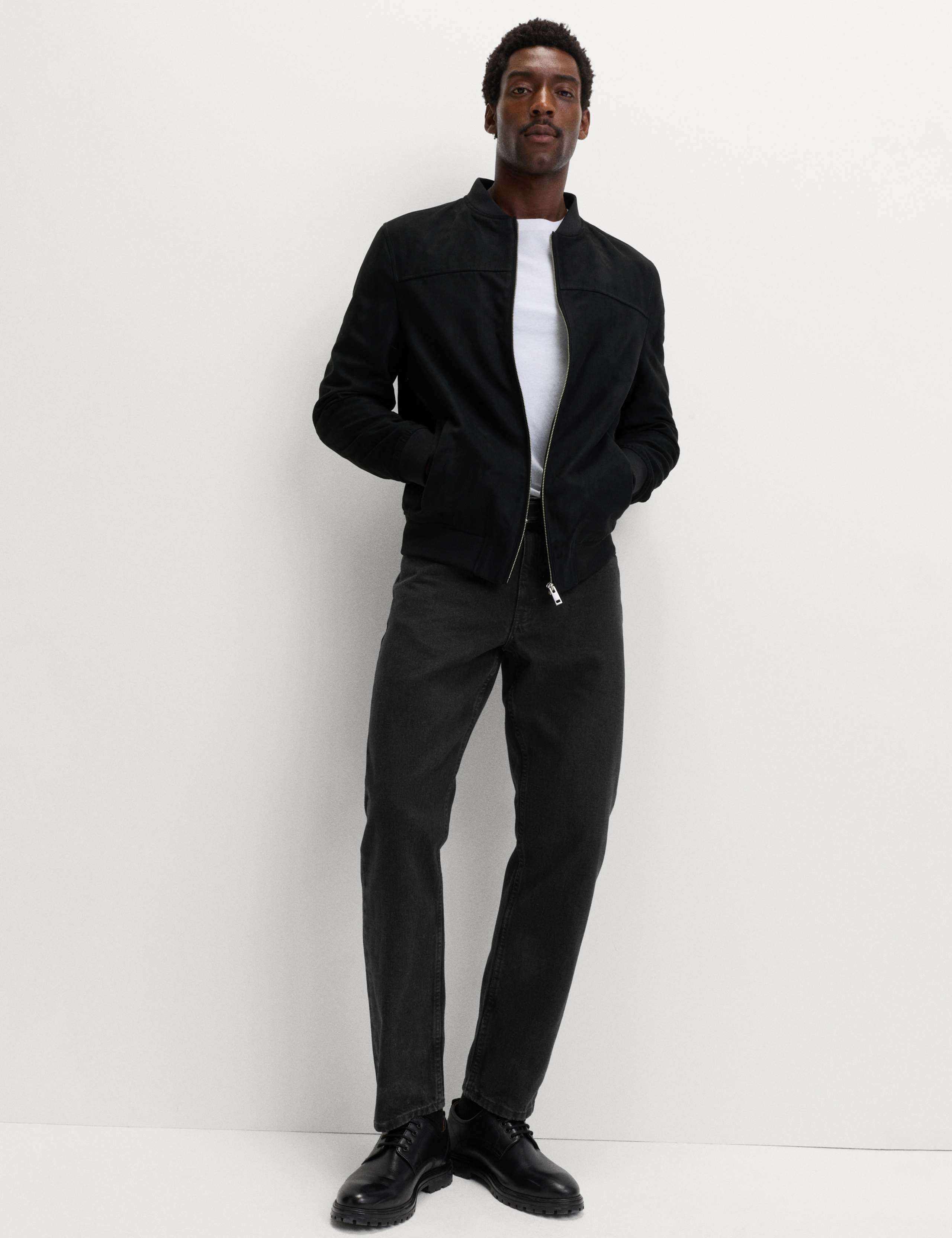 Straight Fit Rigid Denim Jeans 3 of 7