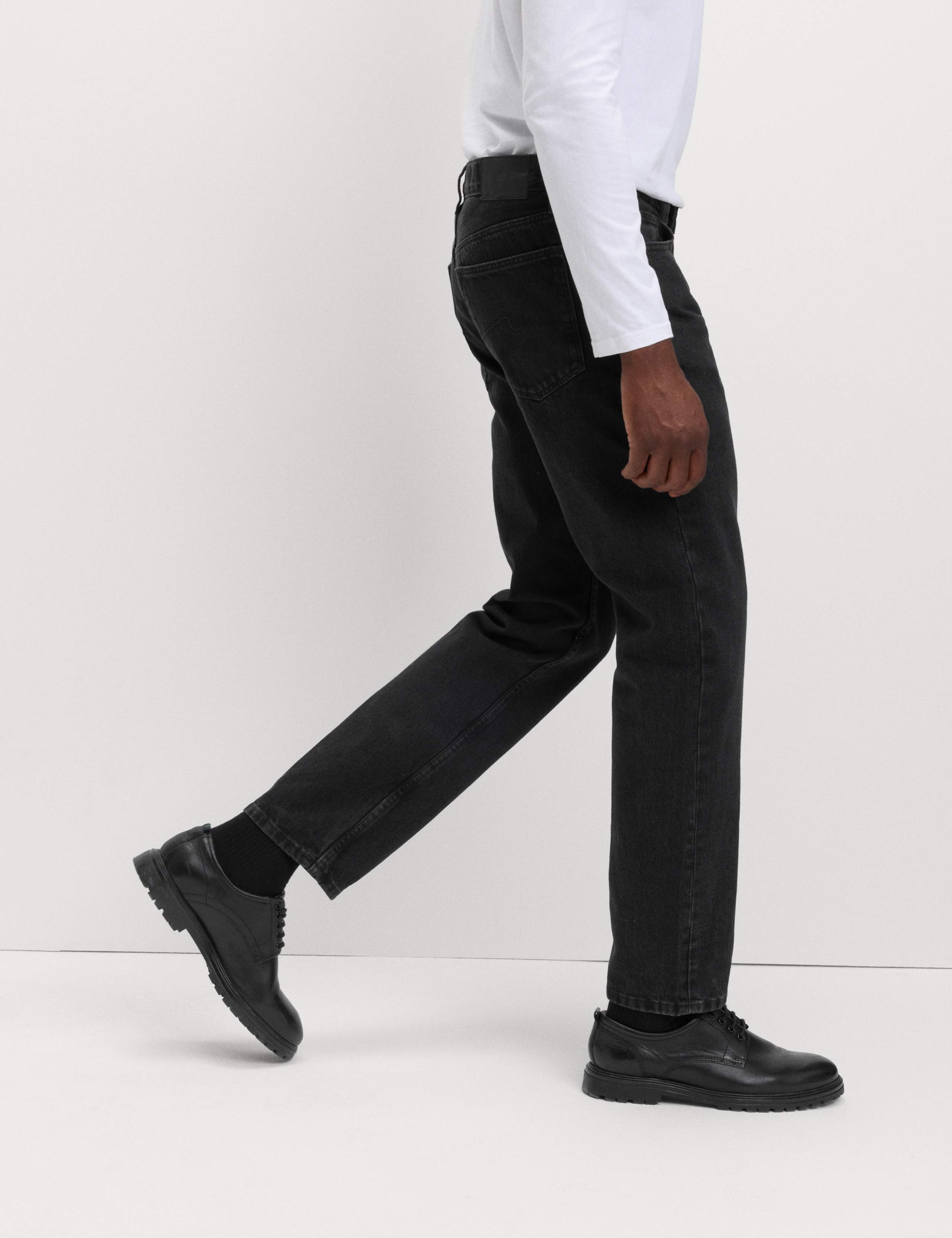 Straight Fit Rigid Denim Jeans 7 of 7