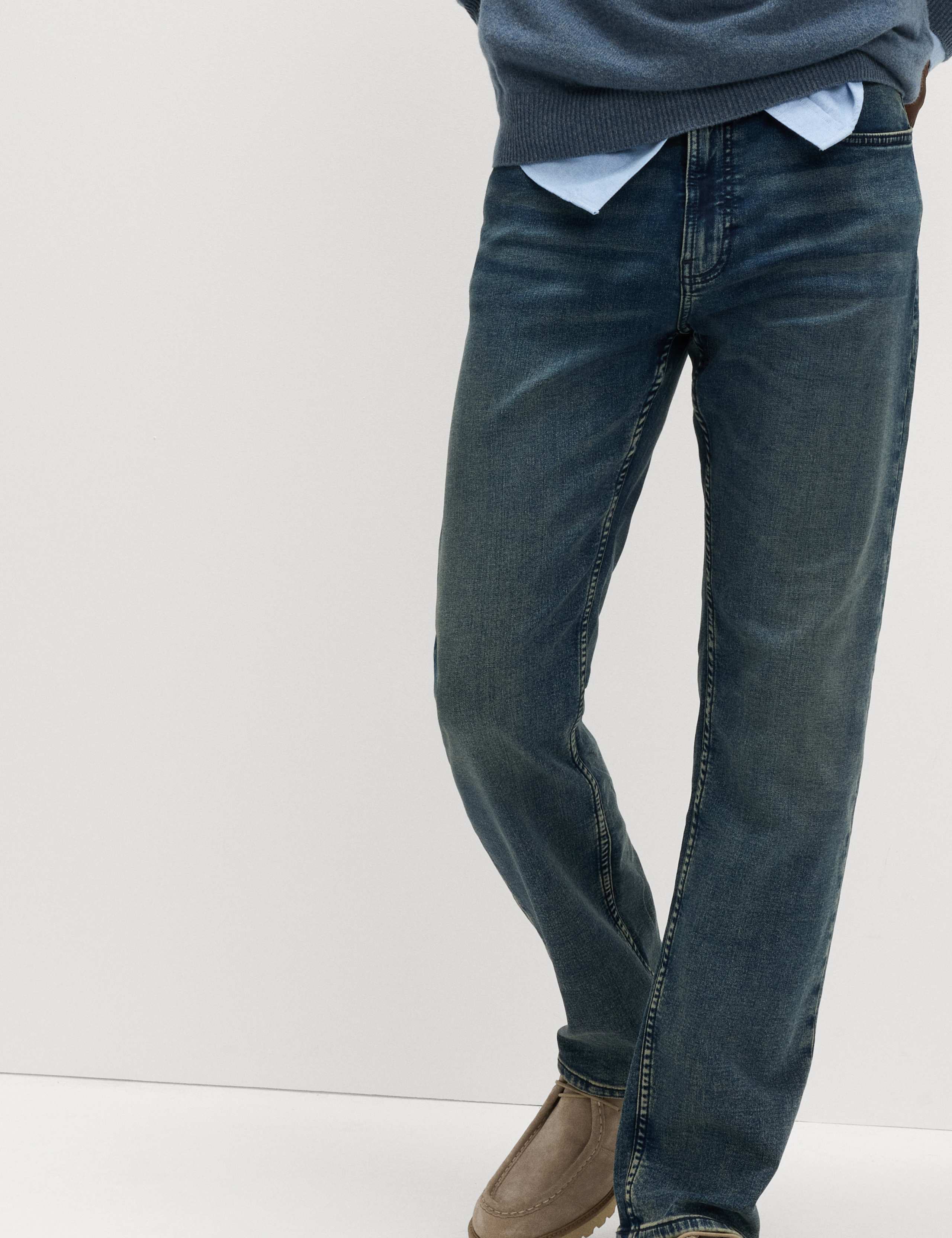 Straight Fit Comfort Stretch Jeans 6 of 6