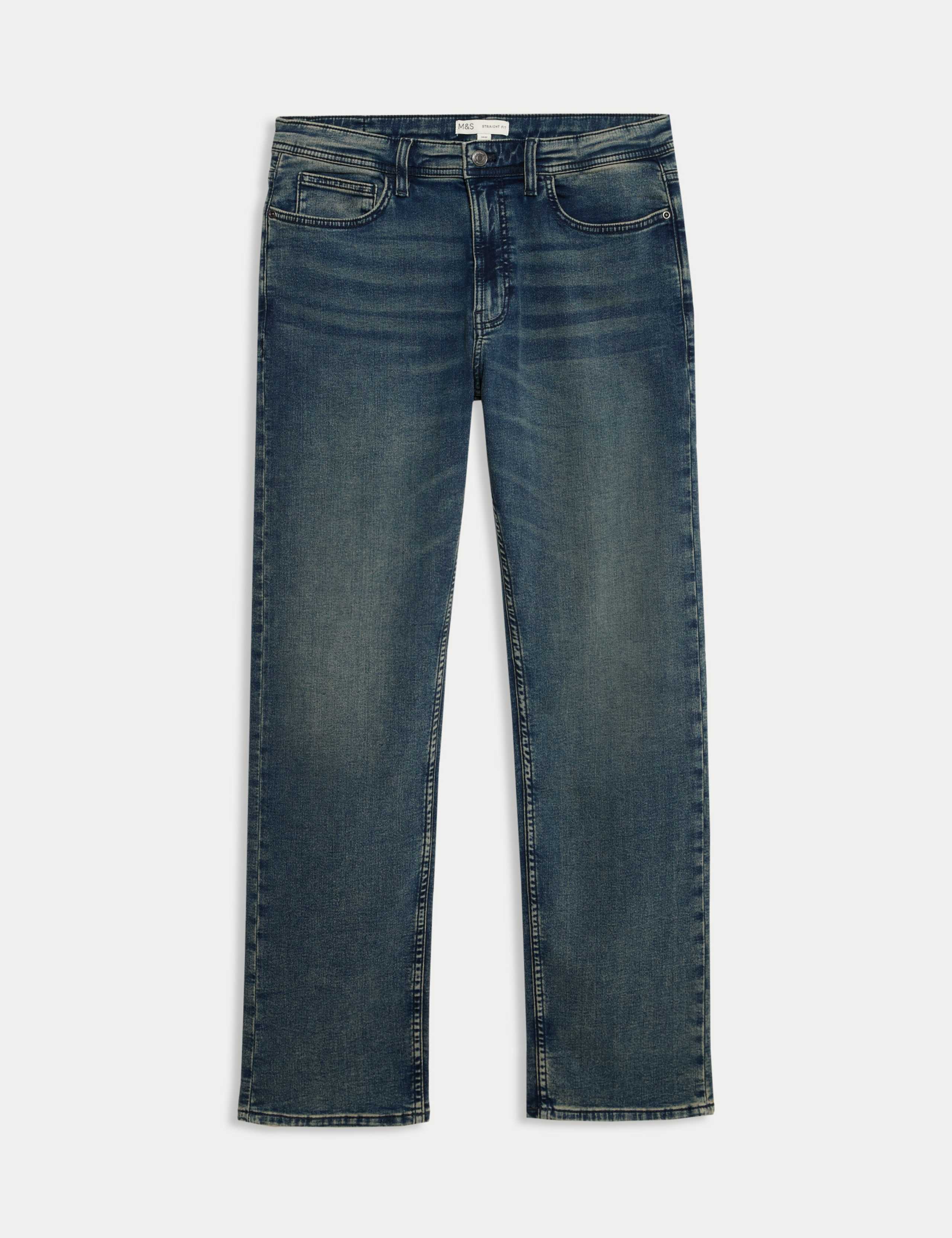 Straight Fit Comfort Stretch Jeans 2 of 6