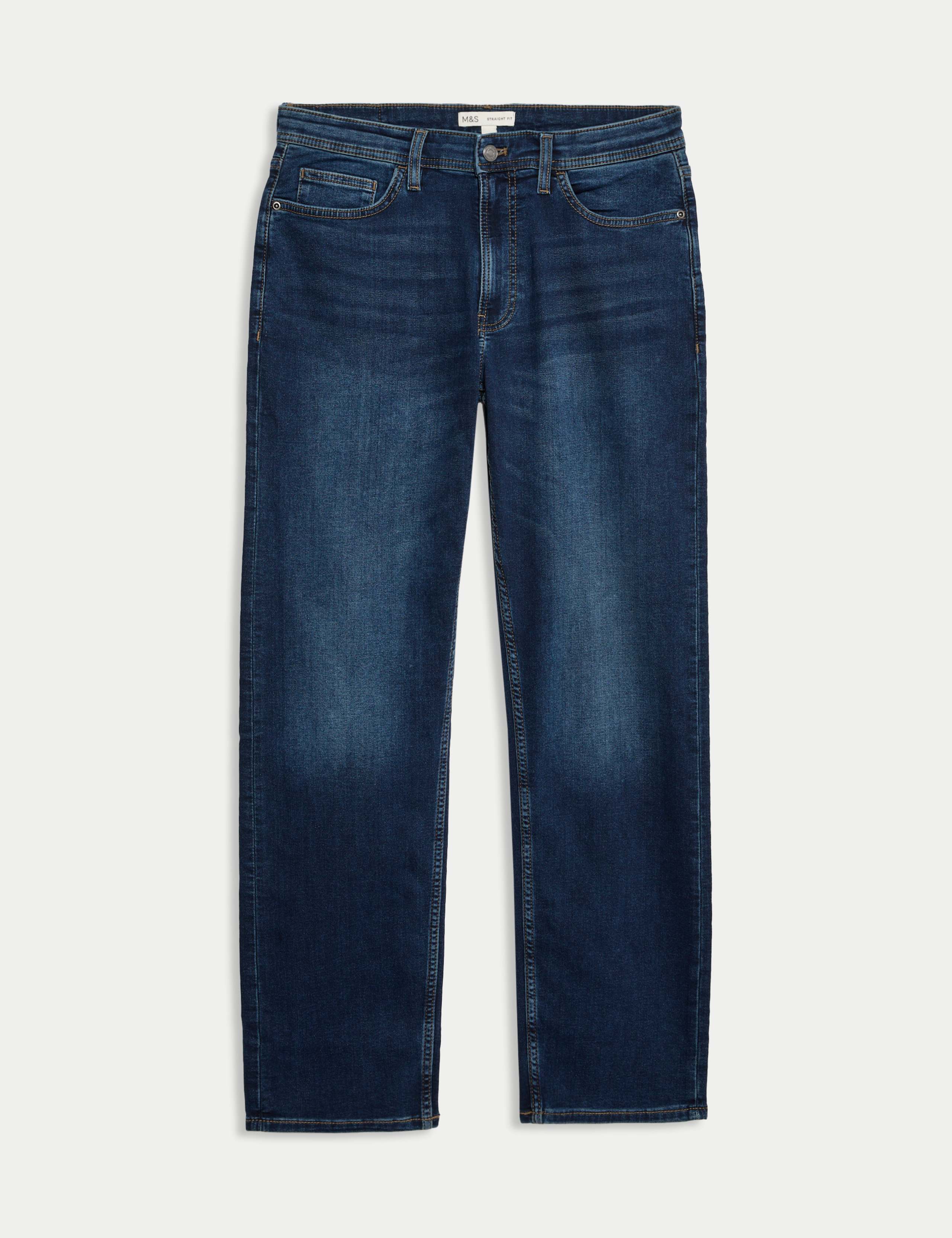 Straight Fit Comfort Stretch Jeans 2 of 6