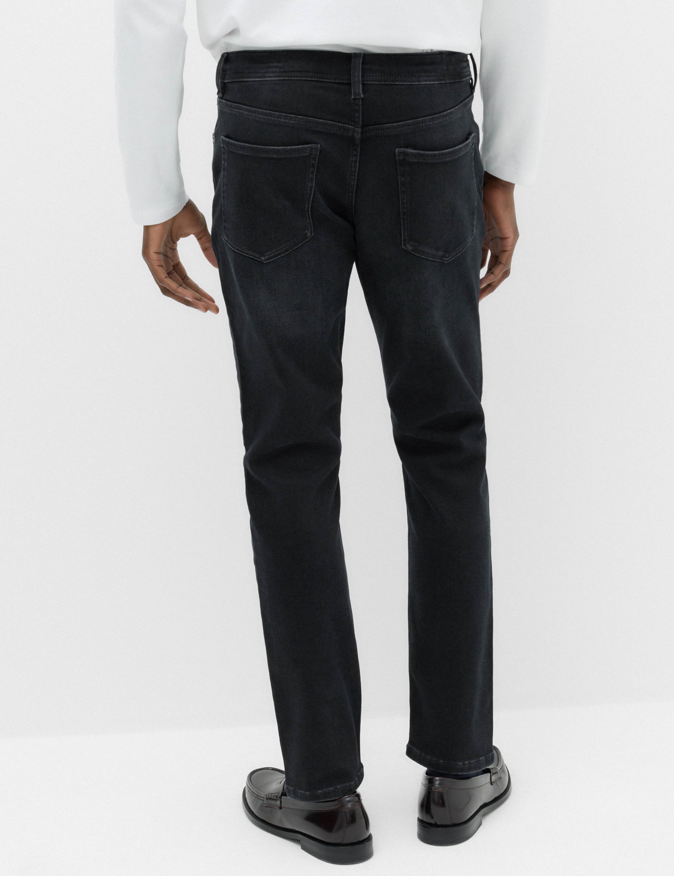 Slim Fit Textured Comfort Stretch Jeans 4 of 6