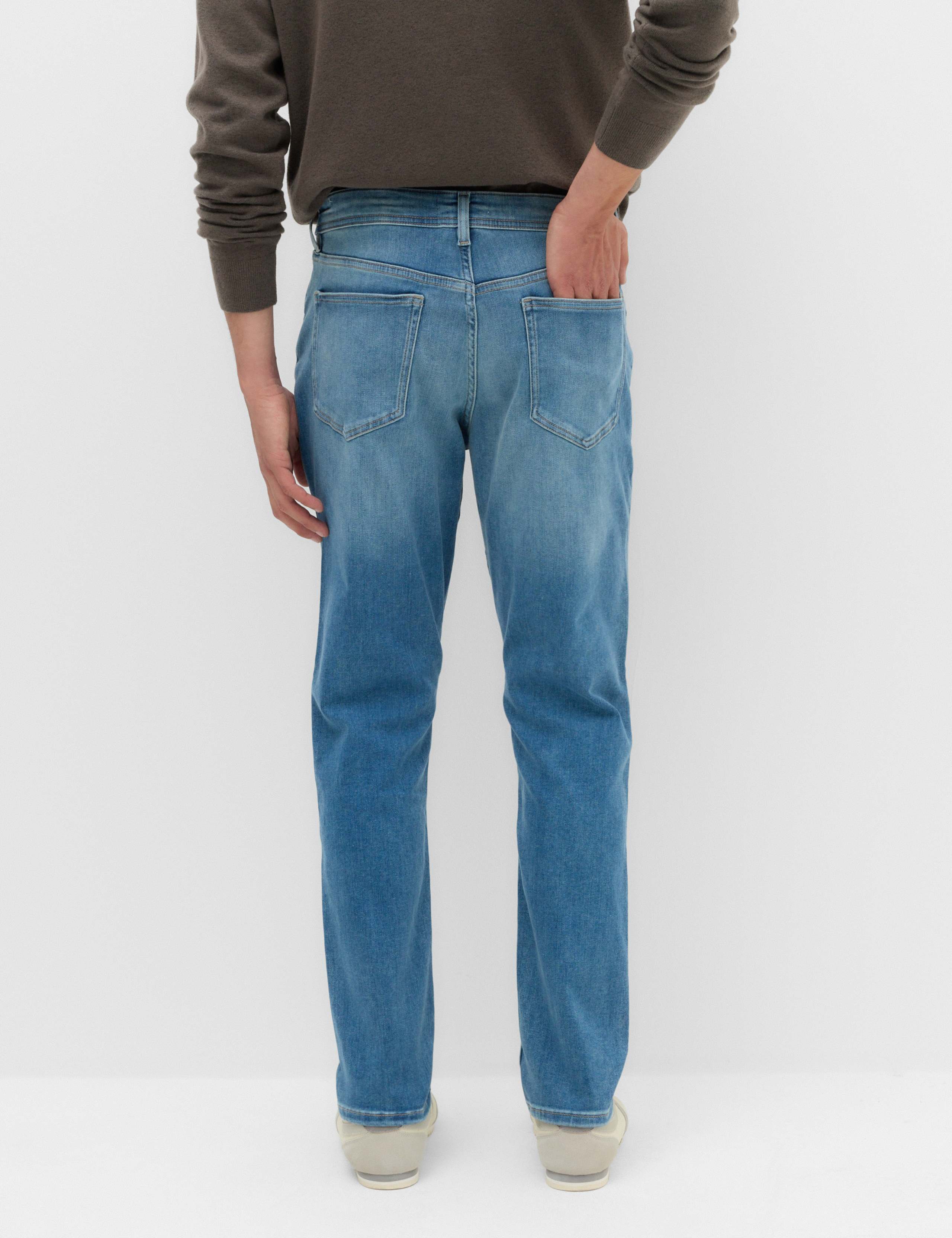 Slim Fit Textured Comfort Stretch Jeans 5 of 7