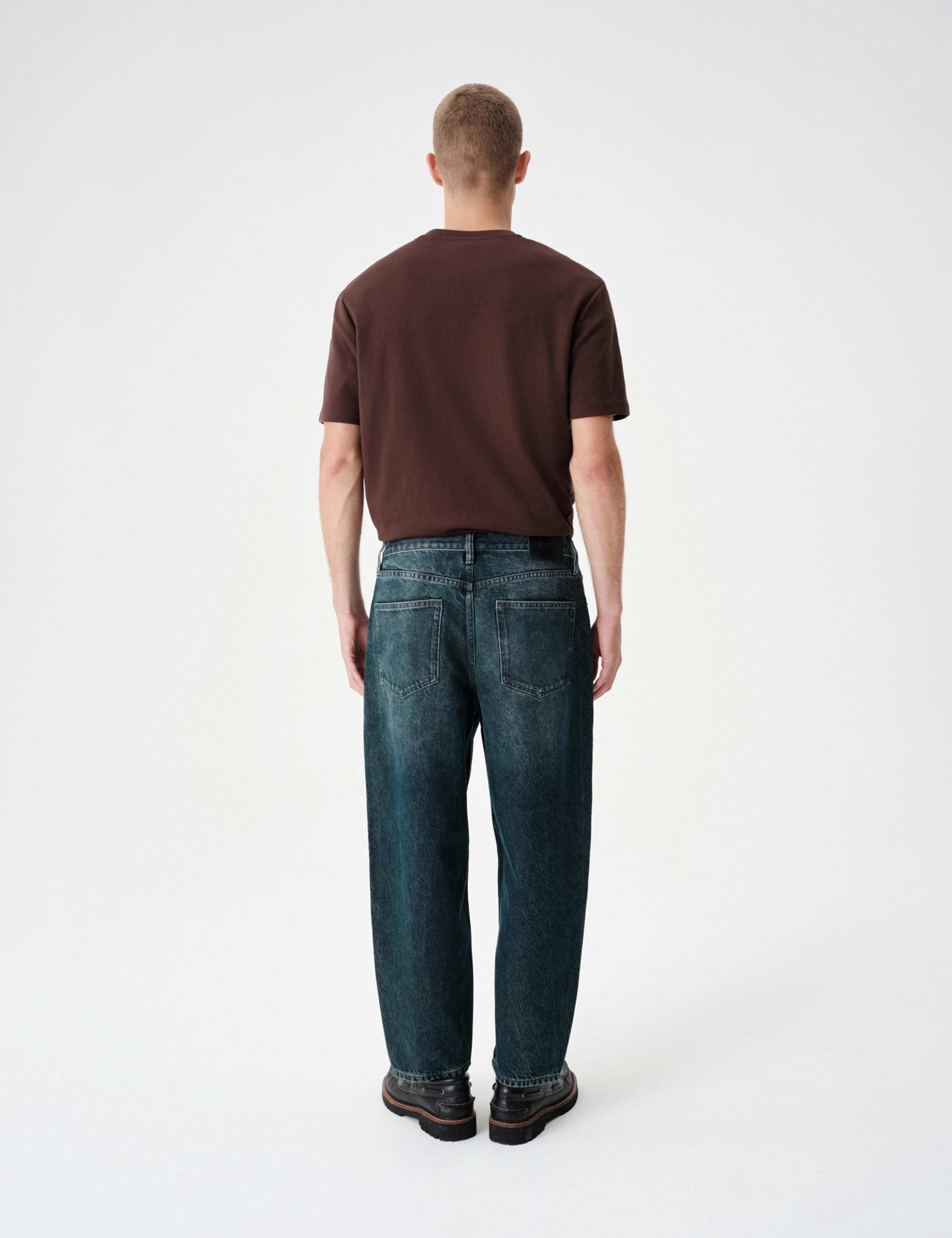 Barrel Fit Lyocell Blend Jean 7 of 8