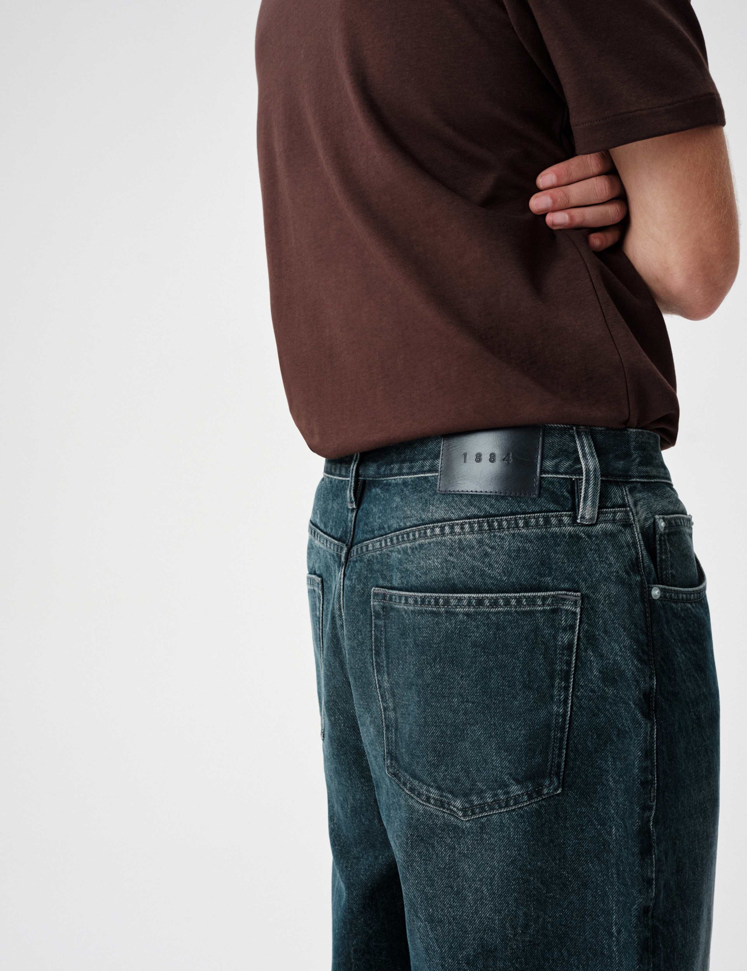 Barrel Fit Lyocell Blend Jean 8 of 8