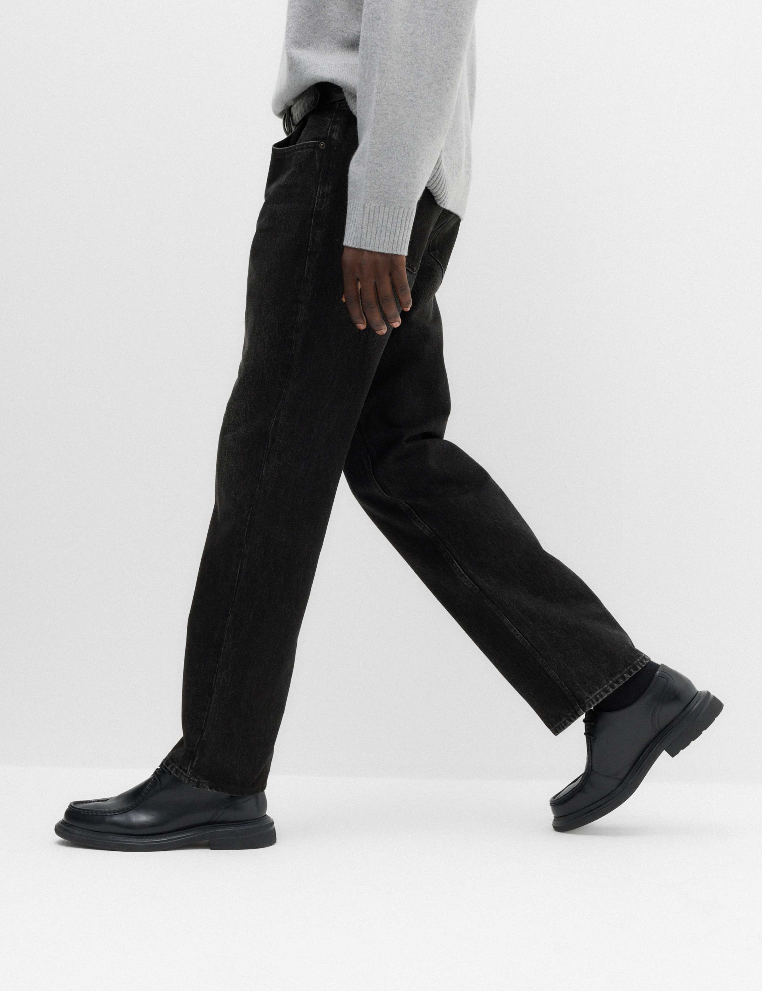 Relaxed Straight Fit Authentic Rigid Jeans 5 of 7