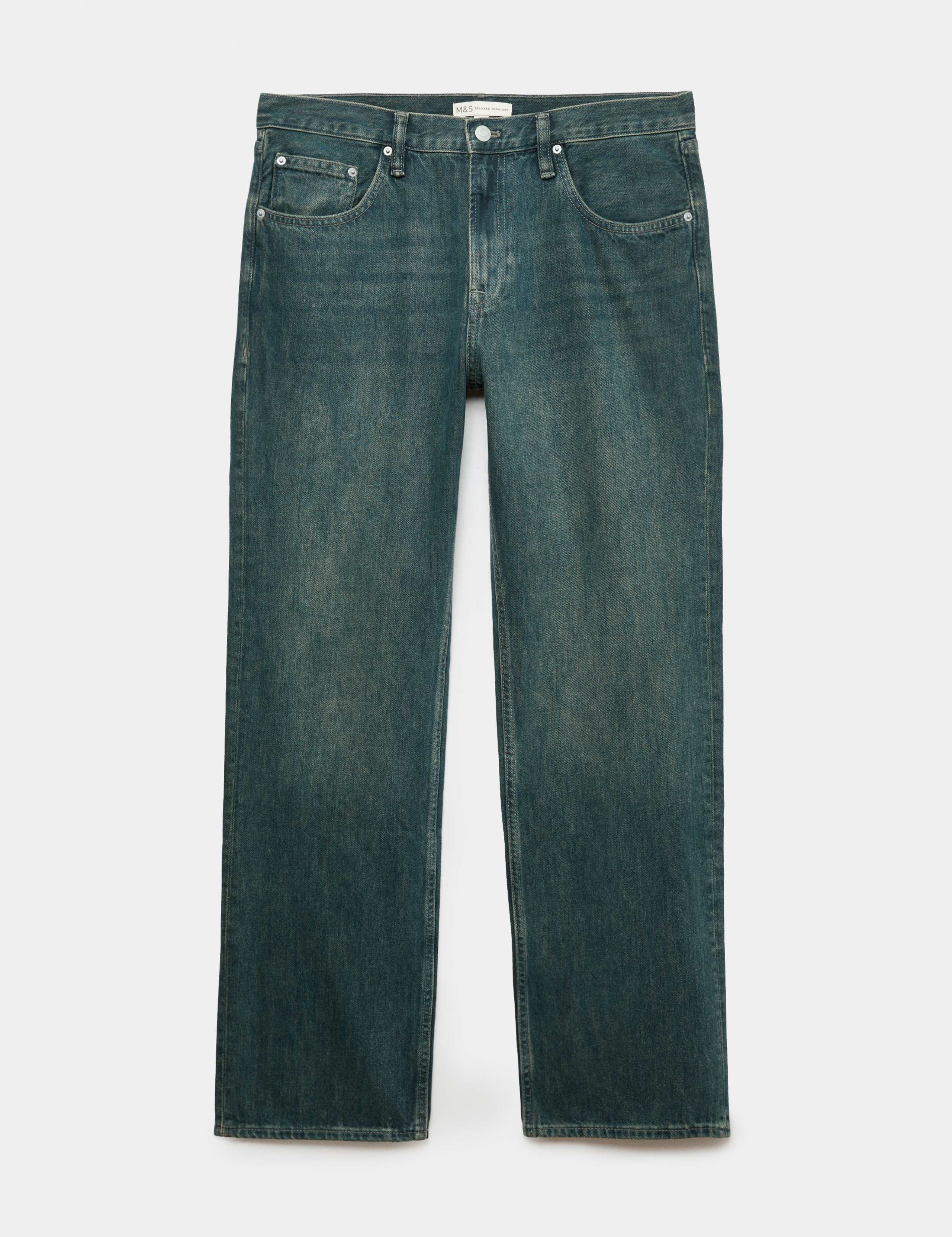 Relaxed Fit Straight Leg Jeans 2 of 7