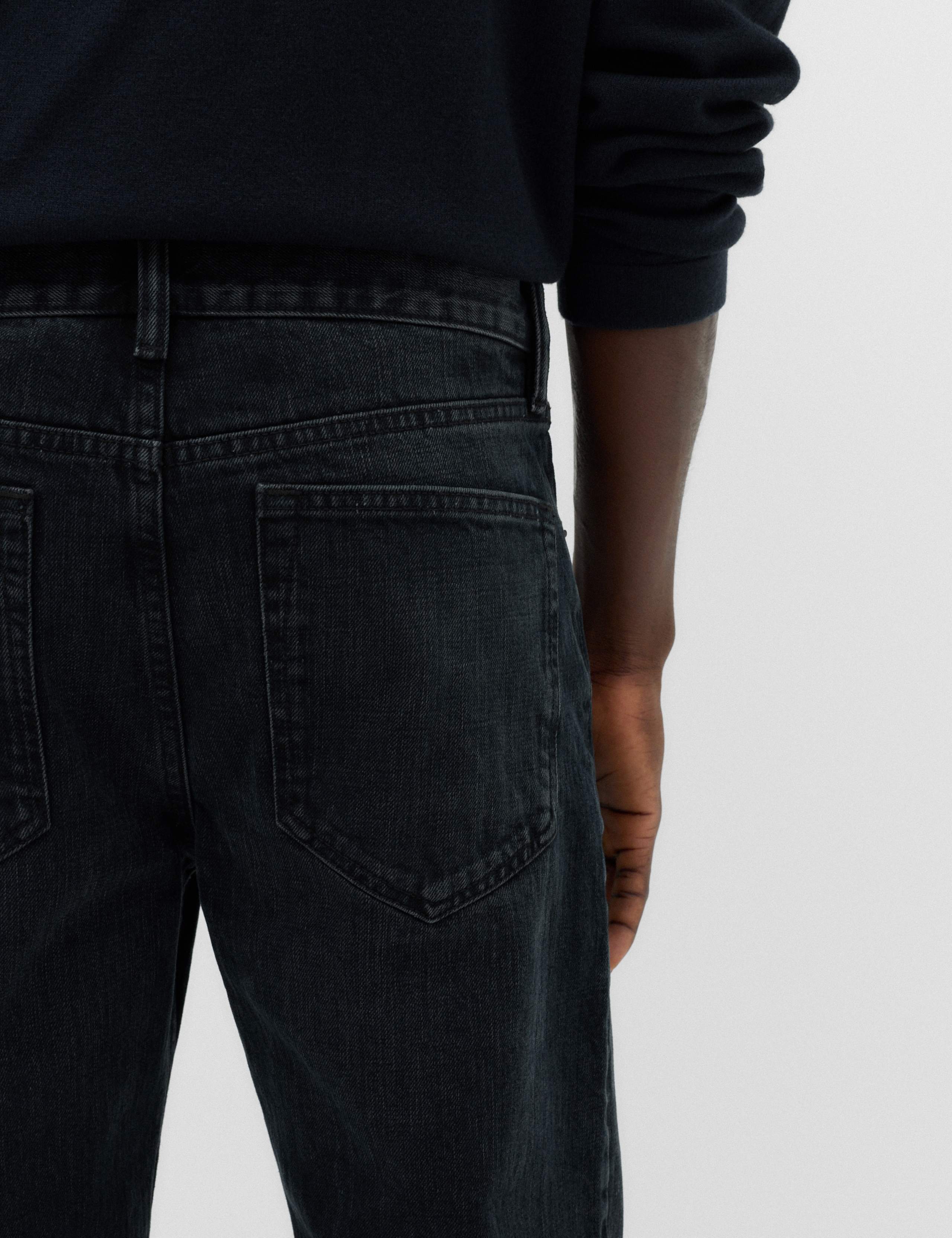 Straight Fit Pure Cotton Jeans 3 of 7